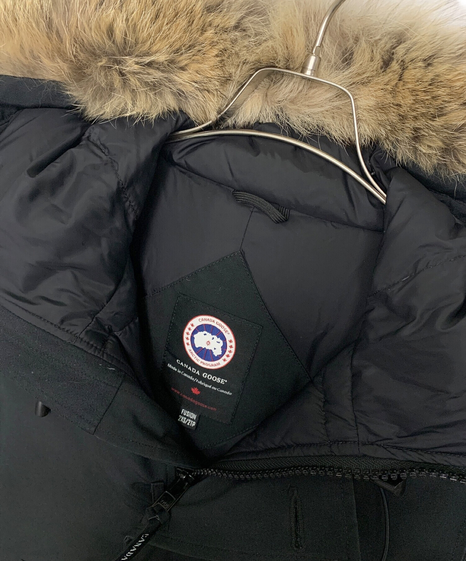 CANADA GOOSE / CHATEAU PARKA FUSION ブラック | nate-hospital.com