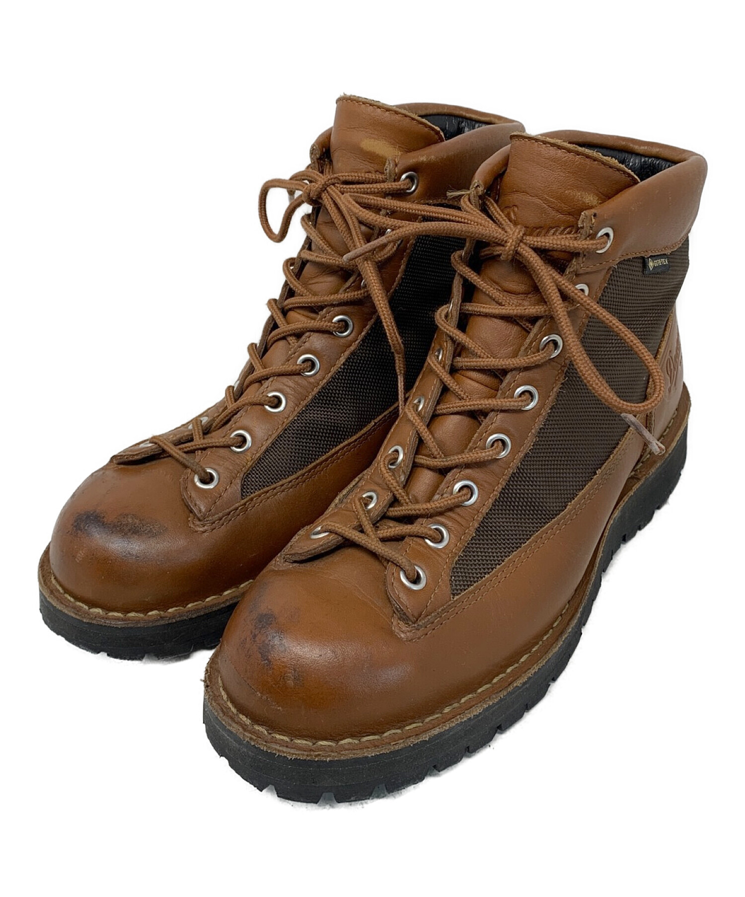 販売最安 Danner 8 約26cm メンズ D7005 ブーツ 茶 ブラウン - 靴