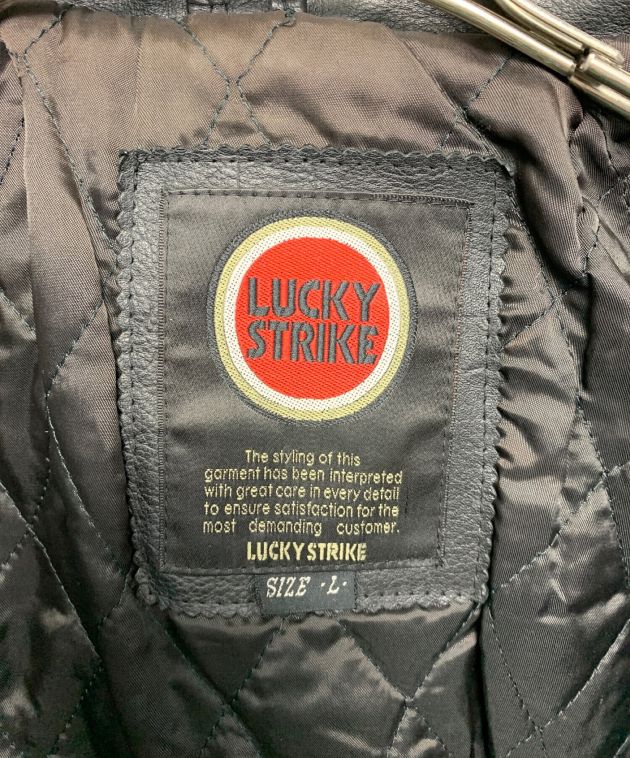 中古・古着通販】LUCKY STRIKE (ラッキーストライク) ダブルライダース 