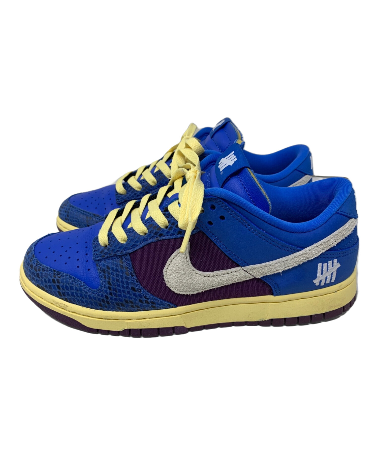 中古・古着通販】NIKE (ナイキ) UNDEFEATED (アンディフィーテッド) NIKE DUNK LOW SP ブルー×パープル  サイズ:27㎝｜ブランド・古着通販 トレファク公式【TREFAC FASHION】スマホサイト