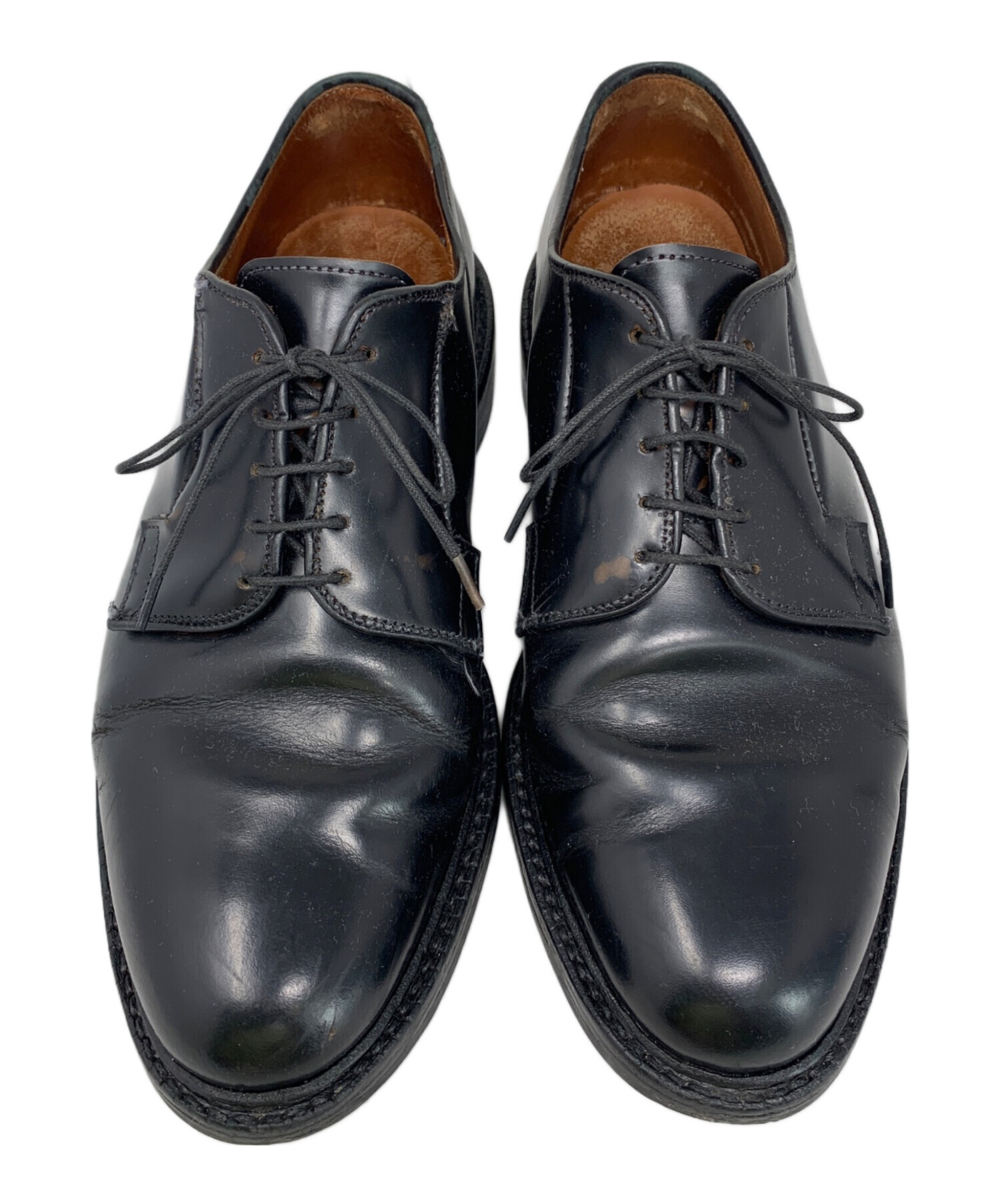 Allen Edmonds (アレン エドモンズ) Allen Edmonds プレーントゥシューズ ブラック サイズ:7 1/2