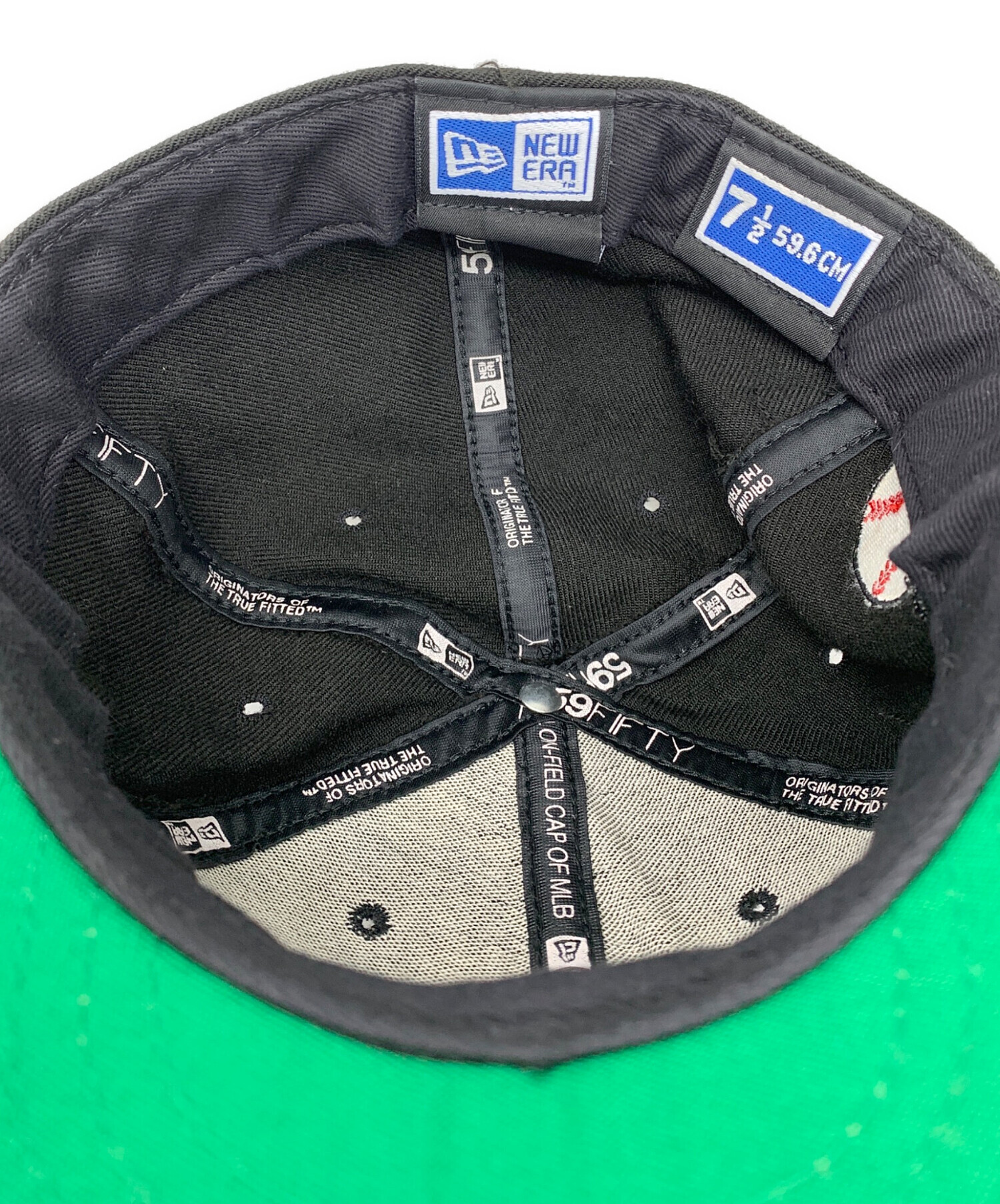 中古・古着通販】New Era (ニューエラ) New Era キャップ ブラック サイズ:7 1/2 59.6㎝｜ブランド・古着通販  トレファク公式【TREFAC FASHION】スマホサイト