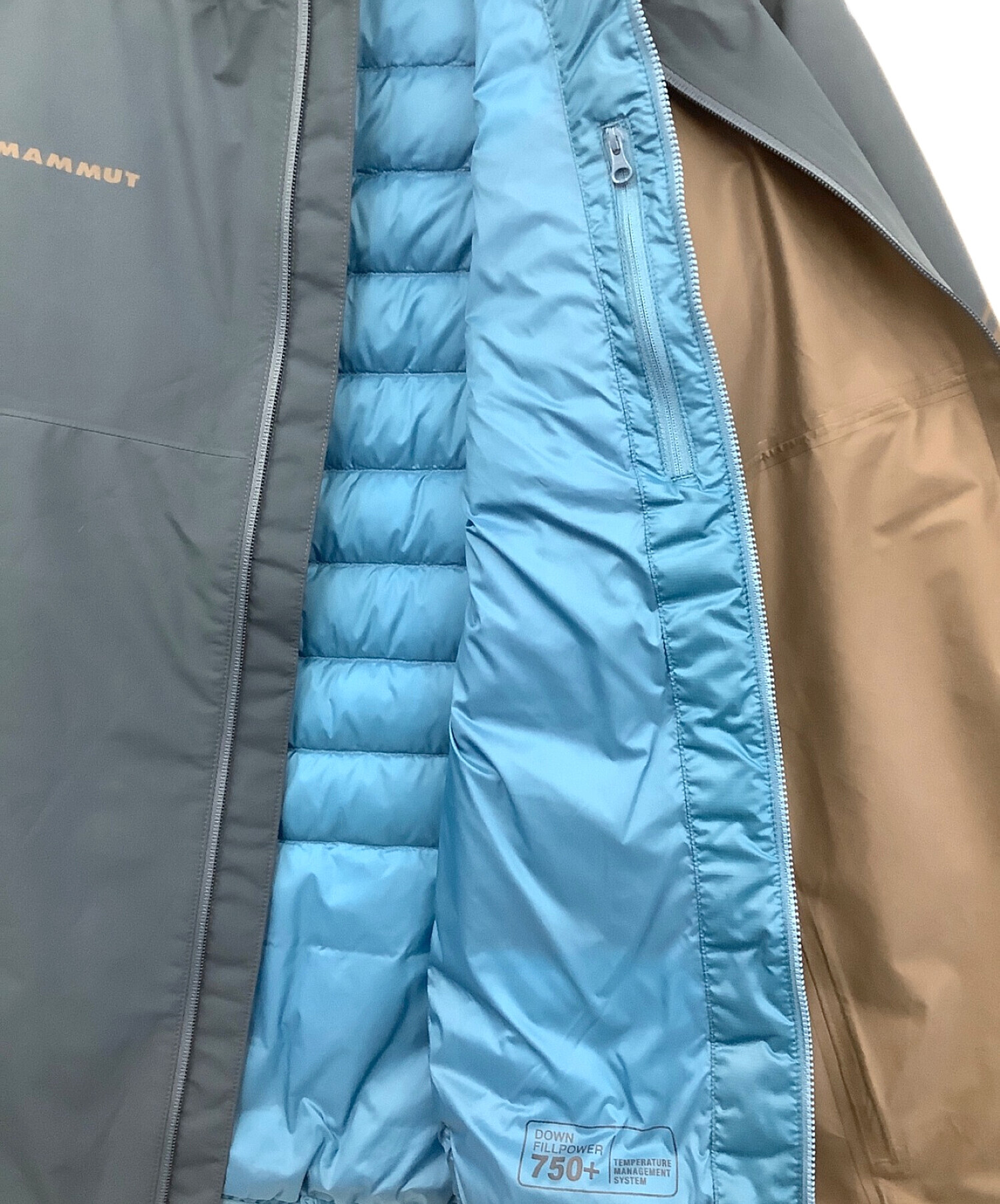 MAMMUT (マムート) Convey 3 in 1 HS Hooded Jacket ブルー サイズ:L 未使用品