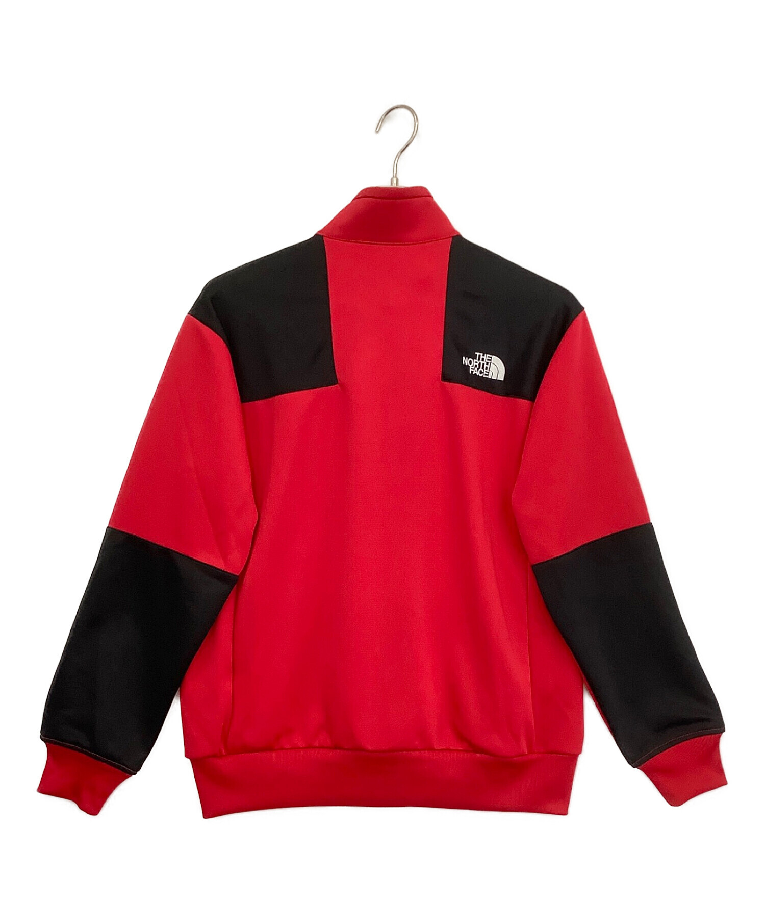 THE NORTH FACE (ザ ノース フェイス) Jersey Jacket/ジャージジャケット レッド×ブラック サイズ:M