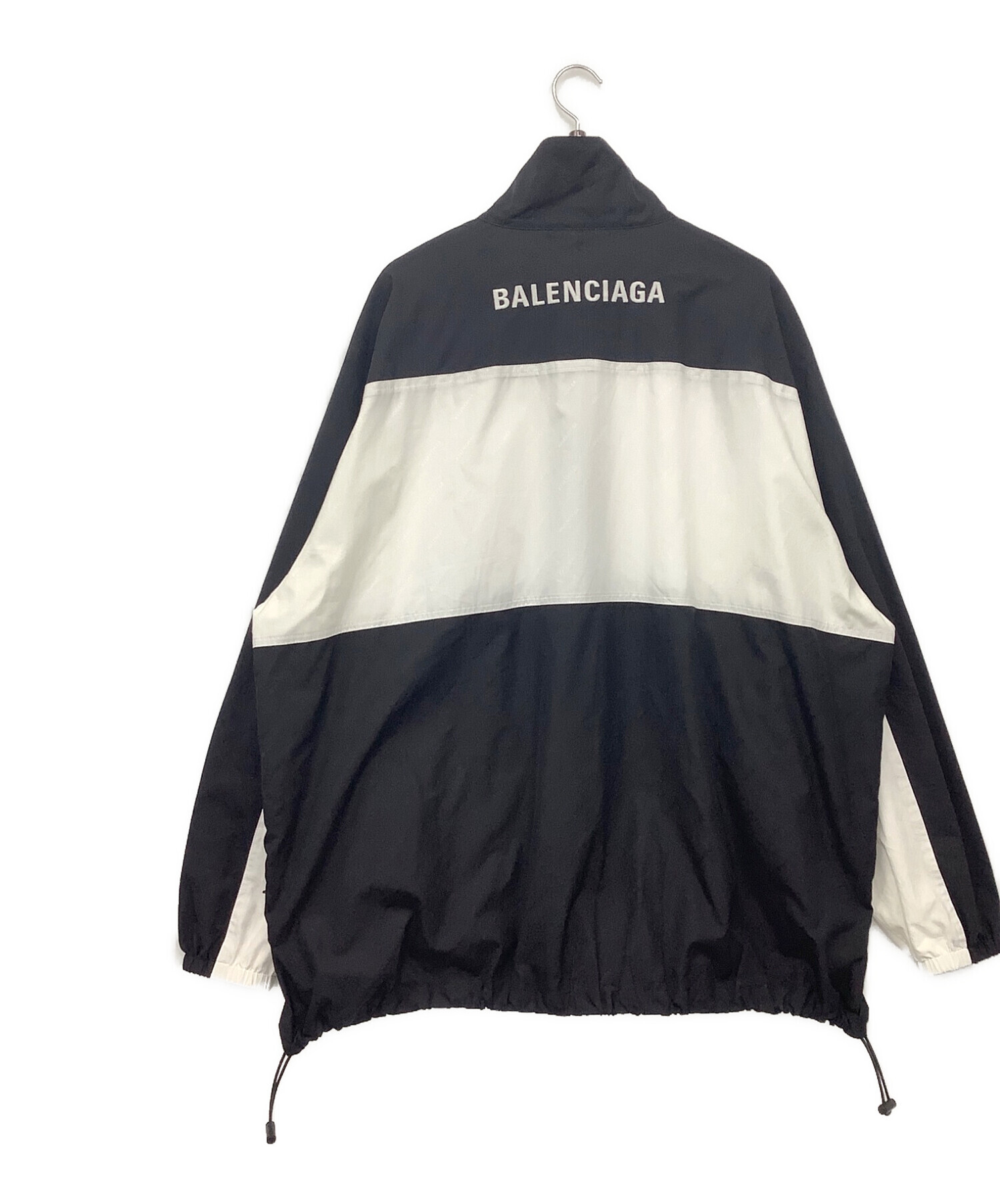 ayarishopBALENCIAGA バレンシアガ  ロゴプリント　ナイロン　ベスト　メンズ　M