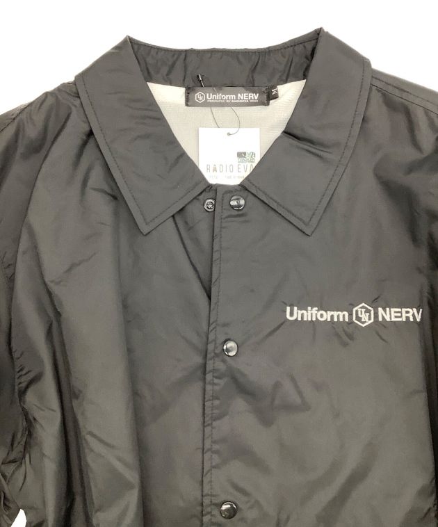 Uniform NERV (ユニフォームネルフ) コーチジャケット ブラック サイズ:M 未使用品
