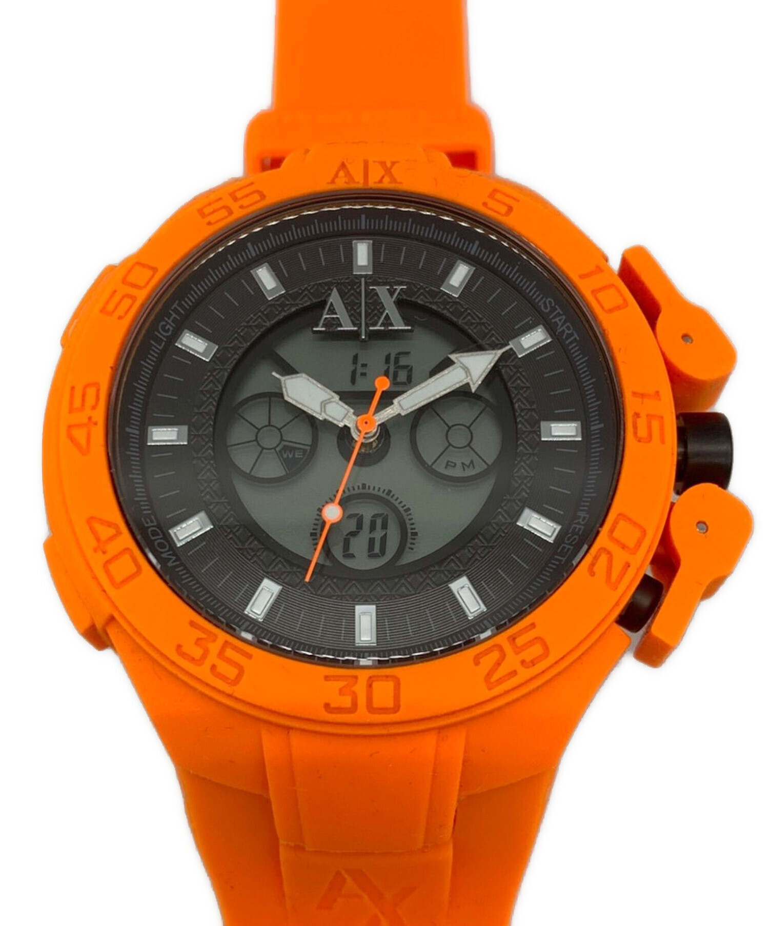 ARMANI EXCHANGE (アルマーニ エクスチェンジ) 腕時計 オレンジ
