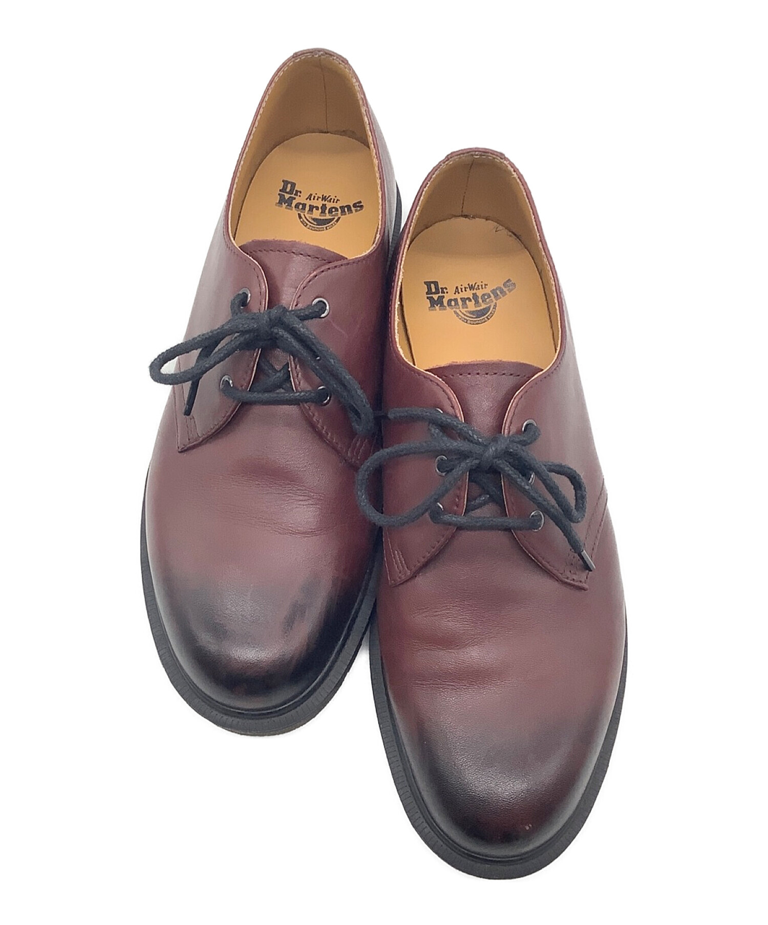 靴/シューズDr.Martens ドクターマーチン 3ホール UK8【27.0cm】 - ブーツ