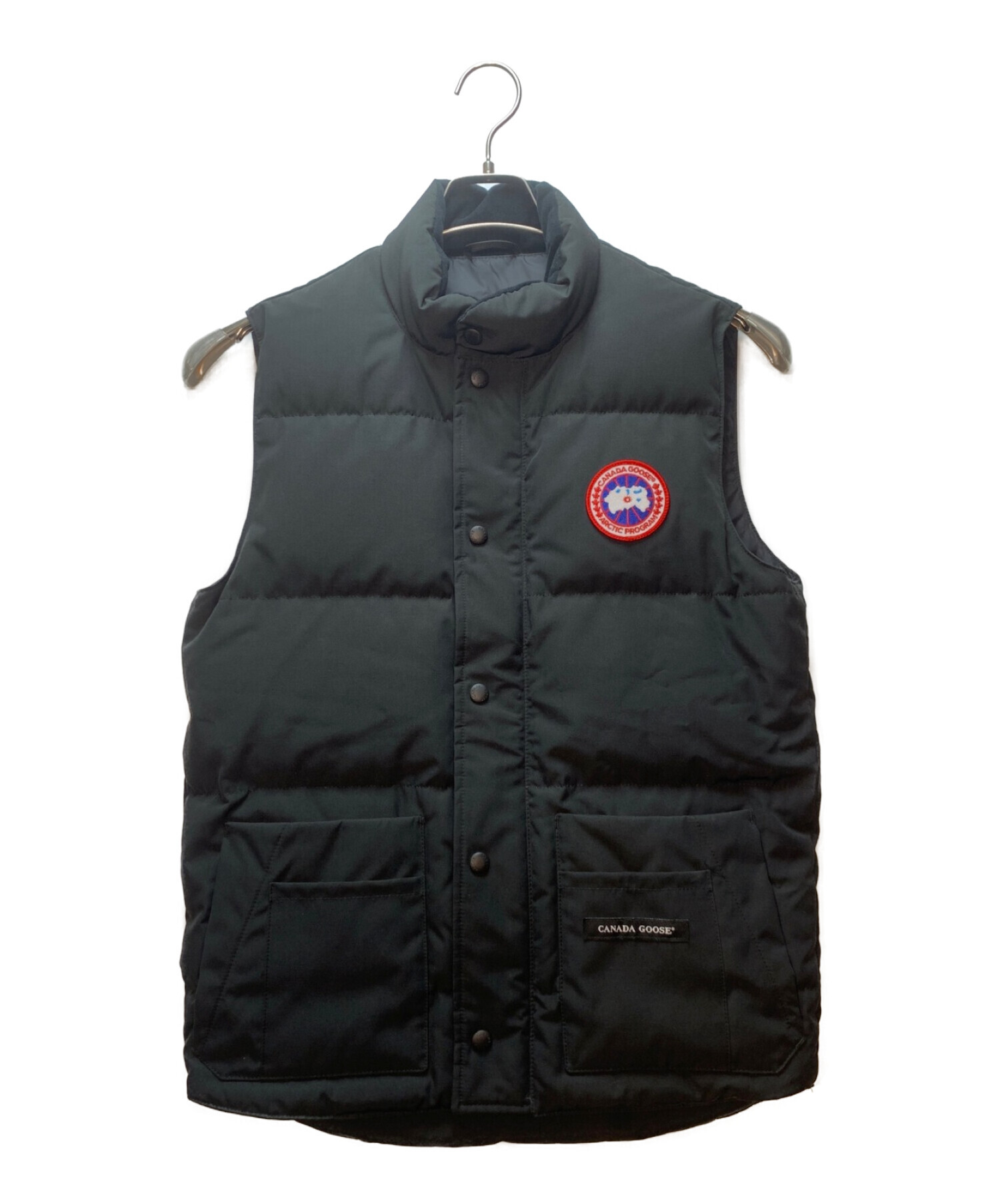 CANADA GOOSE (カナダグース) フリースタイルクルーベスト(FREESTYLE CREW VEST) ブラック サイズ:XS