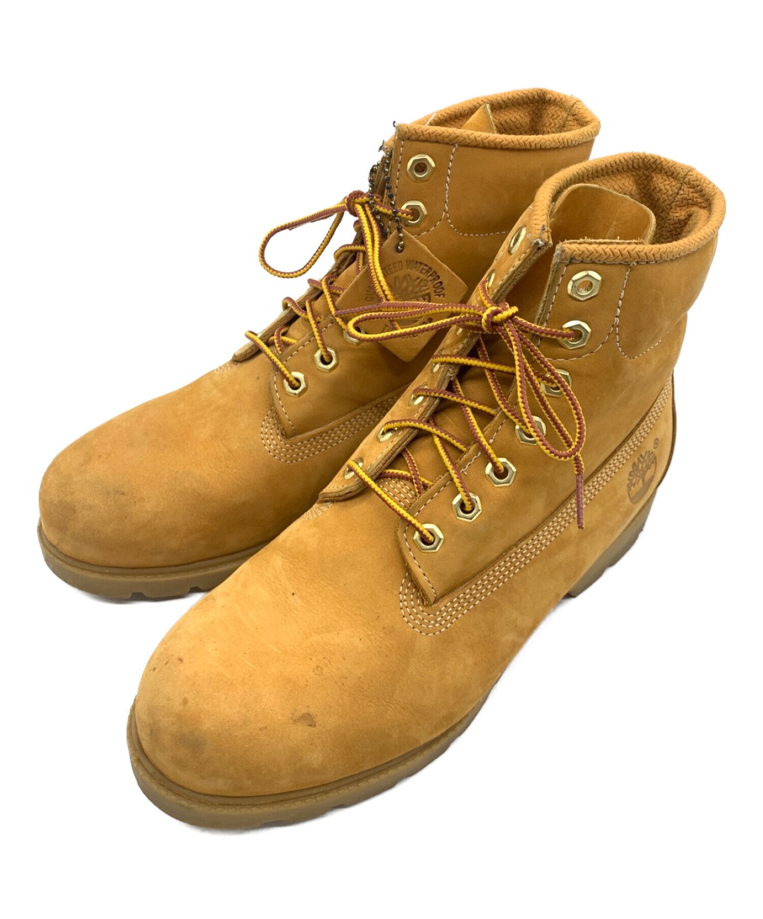 Timberland (ティンバーランド) 6inch BASIC BOOT wheat nubuk(6インチベーシックブーツ ウィートヌバック)  オレンジ サイズ:27cm