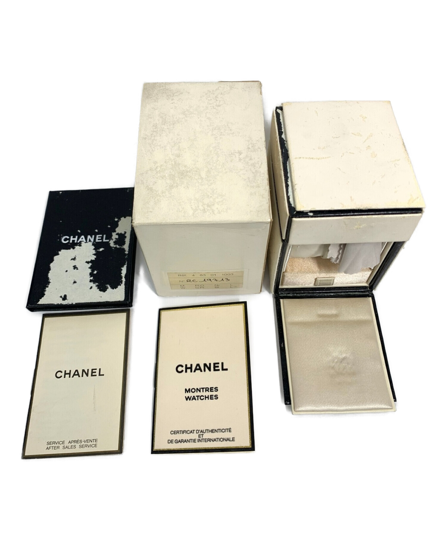 新作ウエア CHANEL - 極美品□CHANEL □ﾌﾟﾙﾐｴｰﾙ 希少XLｻｲｽﾞ 腕時計