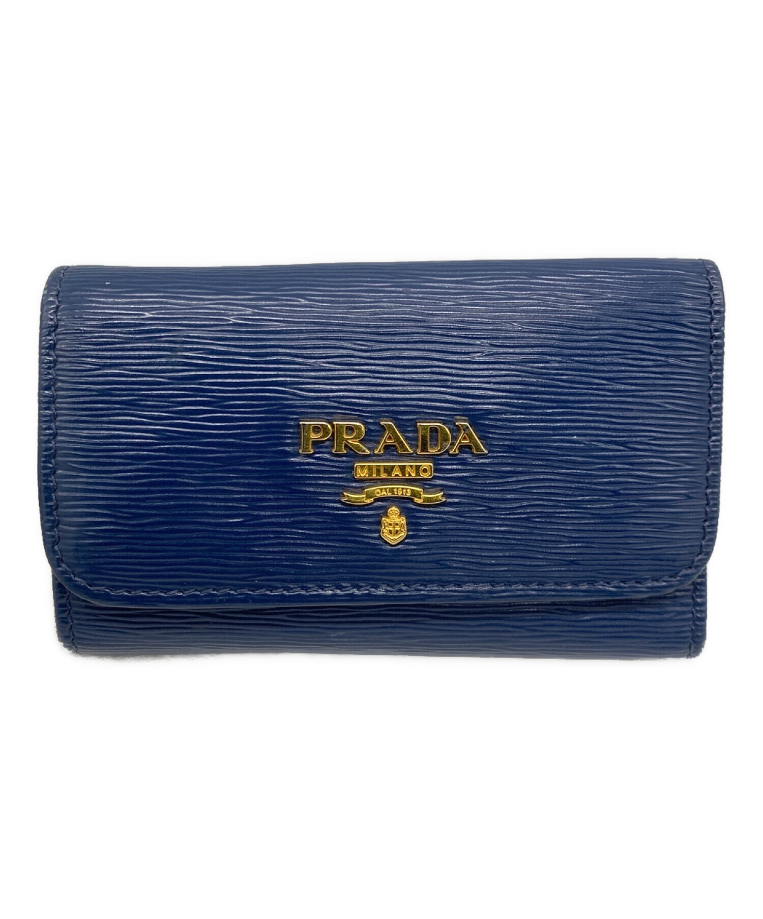 中古・古着通販】PRADA (プラダ) 6連キーケース ネイビー｜ブランド