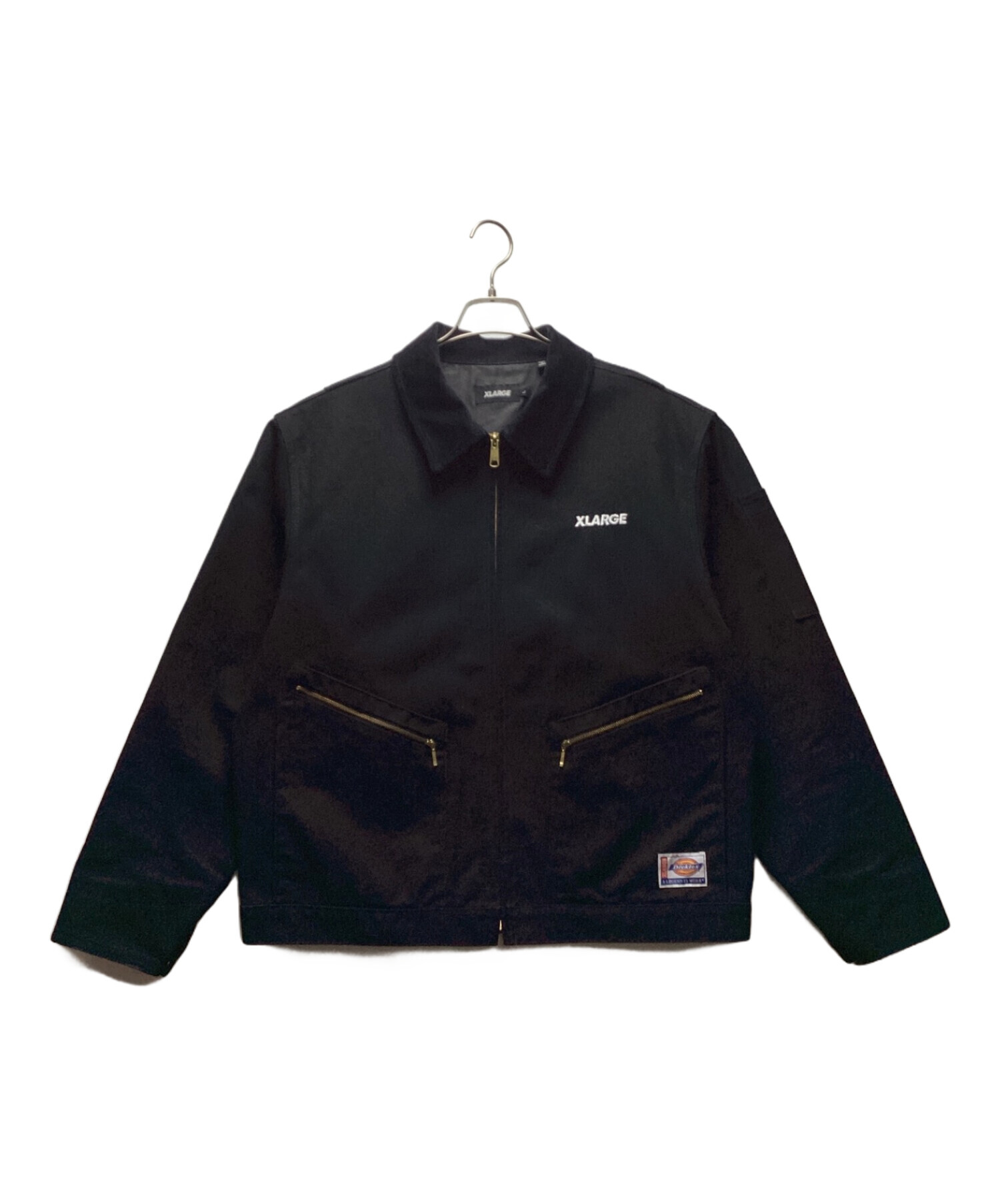 中古・古着通販】X-LARGE (エクストララージ) Dickies (ディッキーズ) ワークジャケット ブラック サイズ:L｜ブランド・古着通販  トレファク公式【TREFAC FASHION】スマホサイト