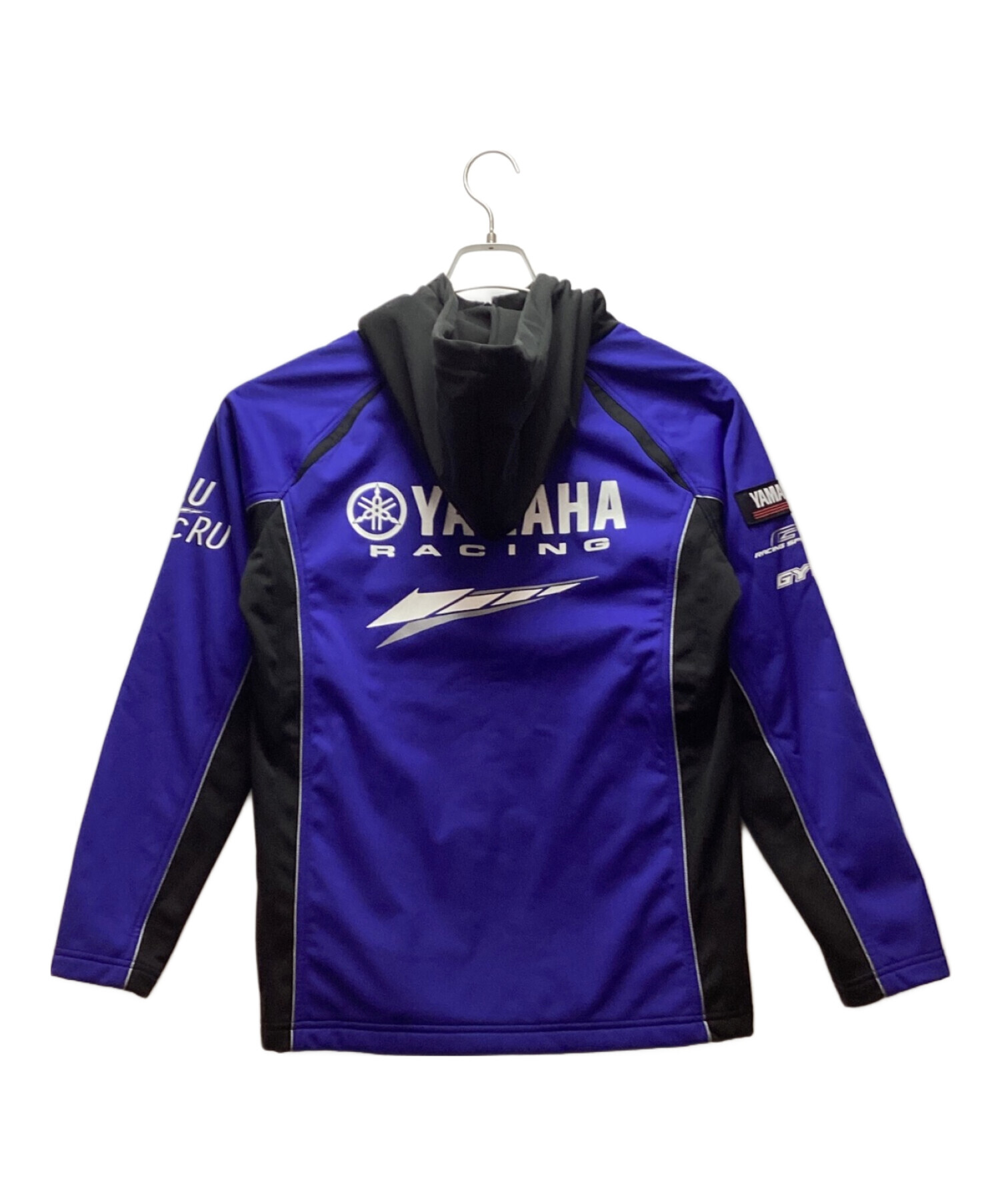 中古・古着通販】YAMAHARACING (ヤマハレーシング) ジップパーカー ブラック×ブルー サイズ:L｜ブランド・古着通販  トレファク公式【TREFAC FASHION】スマホサイト