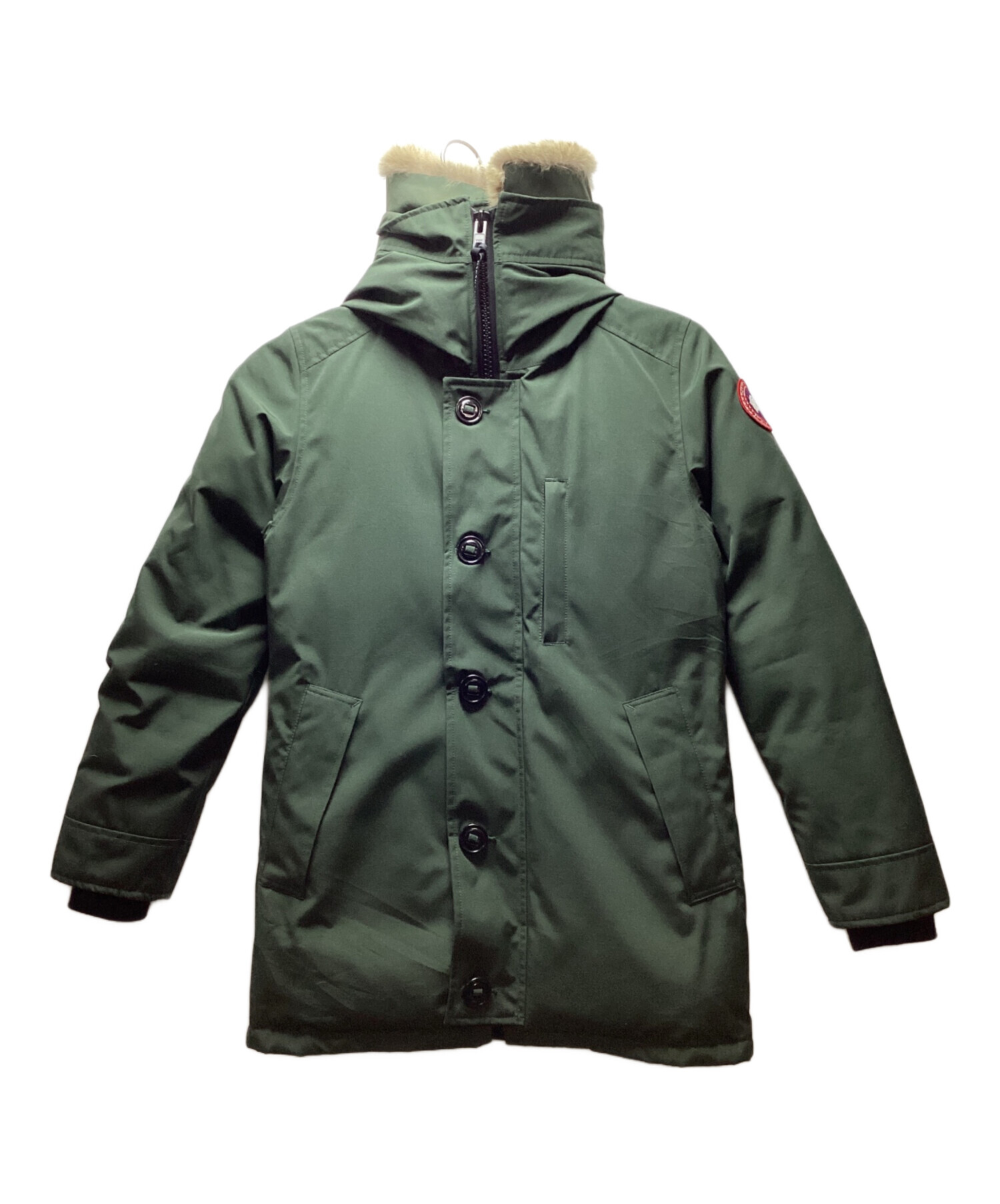 中古・古着通販】CANADA GOOSE (カナダグース) ダウンジャケット グリーン サイズ:S｜ブランド・古着通販 トレファク公式【TREFAC  FASHION】スマホサイト