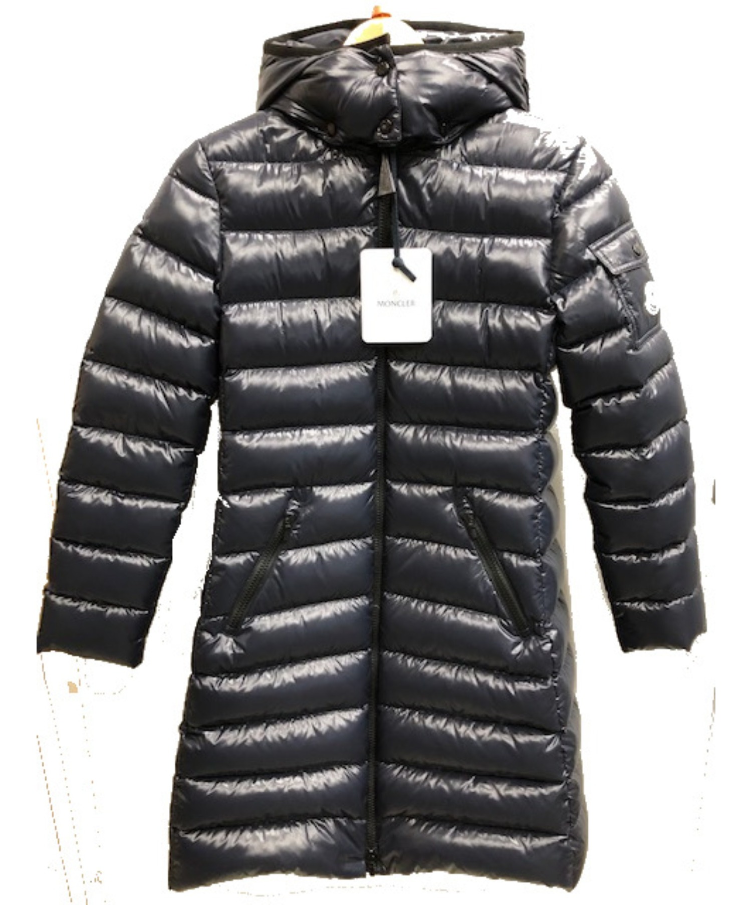 MONCLER (モンクレール) ダウンコート ネイビー サイズ:XS 未使用品