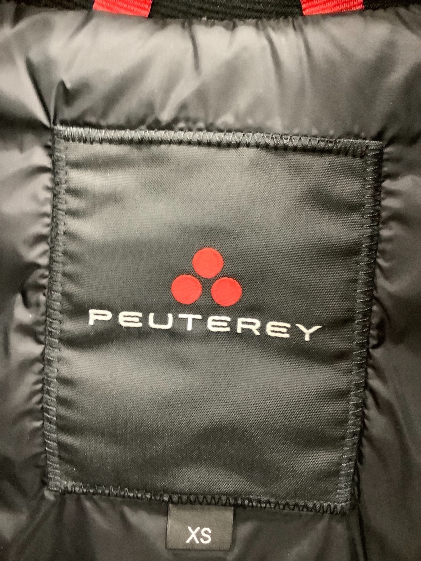 中古・古着通販】PEUTEREY (ピューテリー) ダウンジャケット ブラック