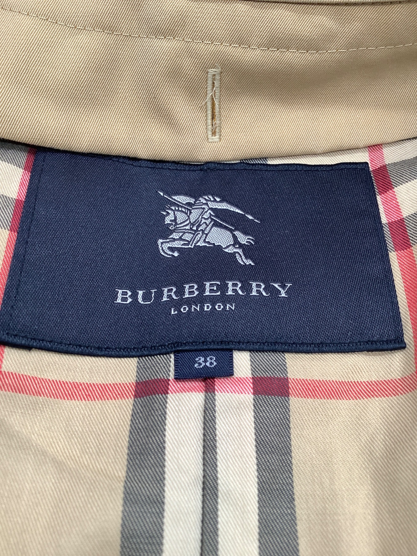 中古・古着通販】BURBERRY (バーバリー) トレンチコート ベージュ