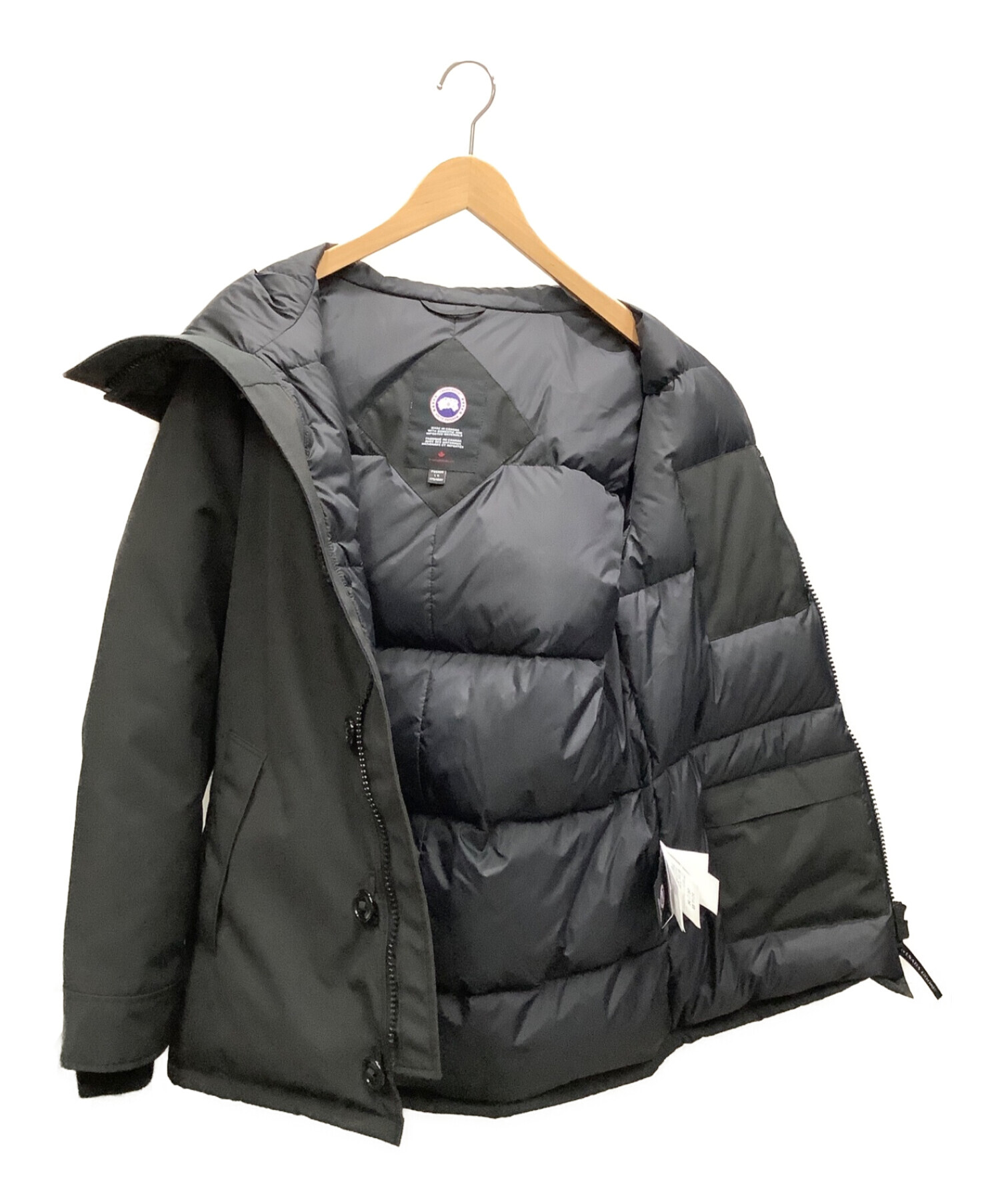 CANADA GOOSE (カナダグース) ダウンジャケット ブラック サイズ:L/G