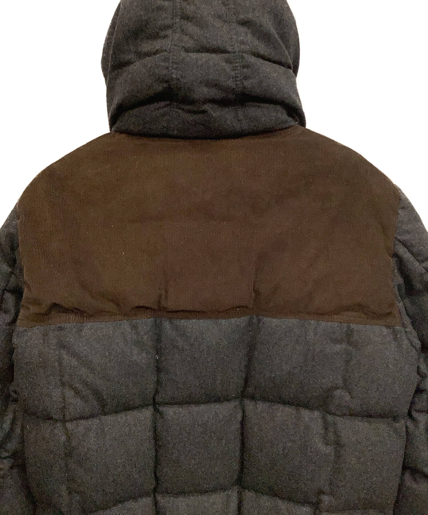 中古・古着通販】MONCLER (モンクレール) ダウンジャケット ダークグレー×ダークブラウン サイズ:3｜ブランド・古着通販  トレファク公式【TREFAC FASHION】スマホサイト