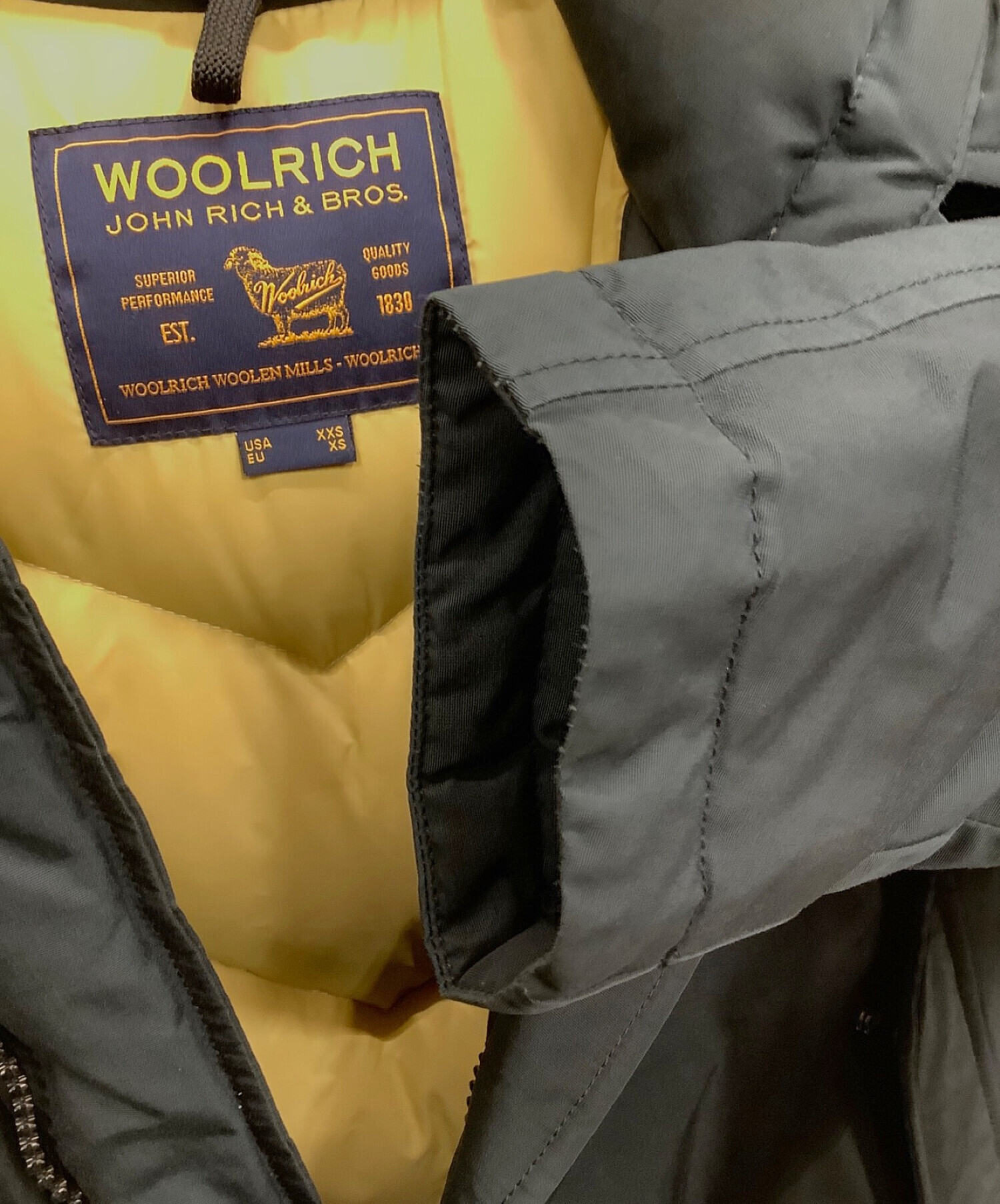 中古・古着通販】WOOLRICH (ウールリッチ) ダウンジャケット ダーク