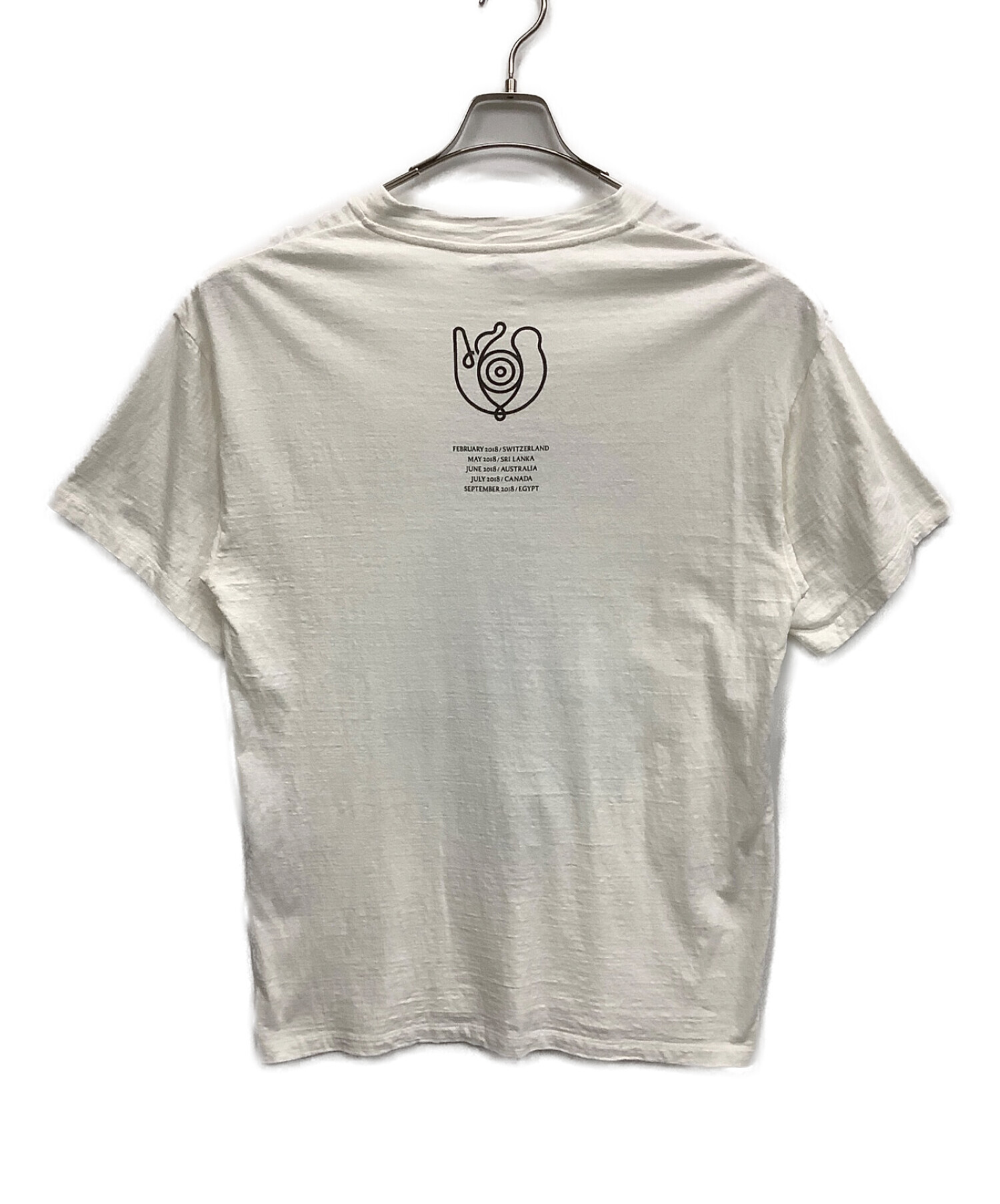 中古・古着通販】LOEWE (ロエベ) 半袖Tシャツ ホワイト サイズ:L