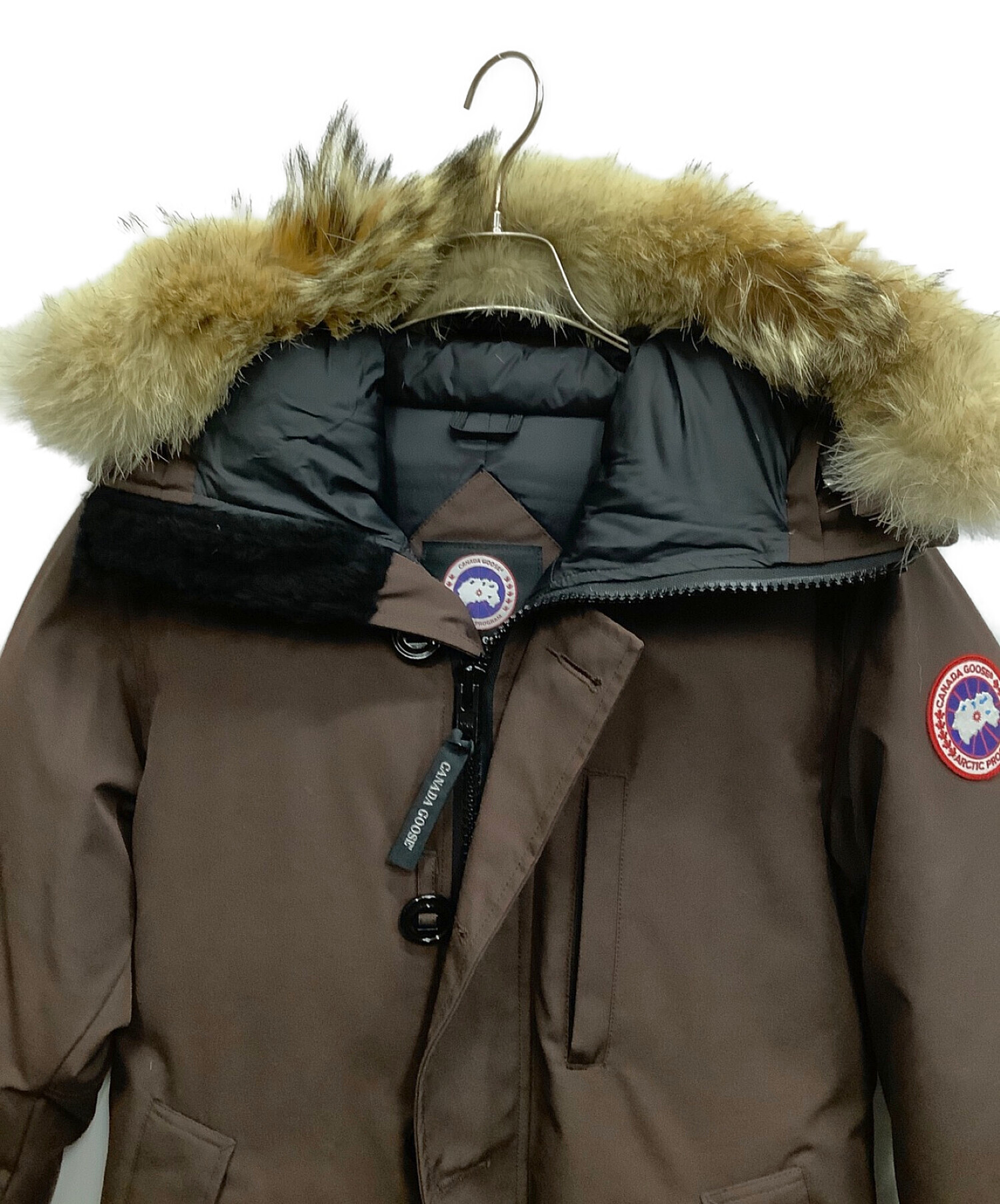 中古・古着通販】CANADA GOOSE (カナダグース) ダウンジャケット ブラウン サイズ:S｜ブランド・古着通販 トレファク公式【TREFAC  FASHION】スマホサイト