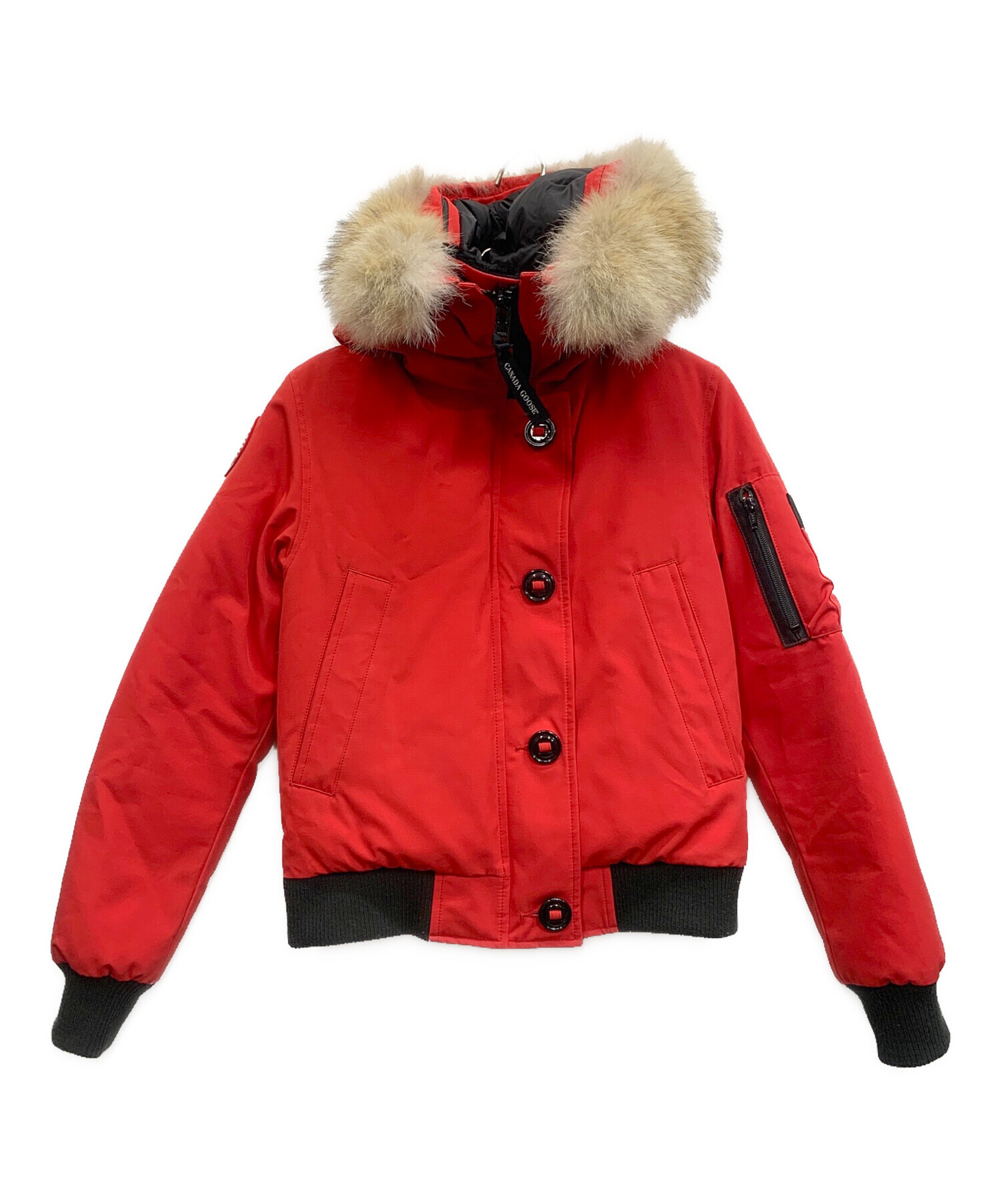 中古・古着通販】CANADA GOOSE (カナダグース) ダウンジャケット レッド サイズ:XS｜ブランド・古着通販 トレファク公式【TREFAC  FASHION】スマホサイト