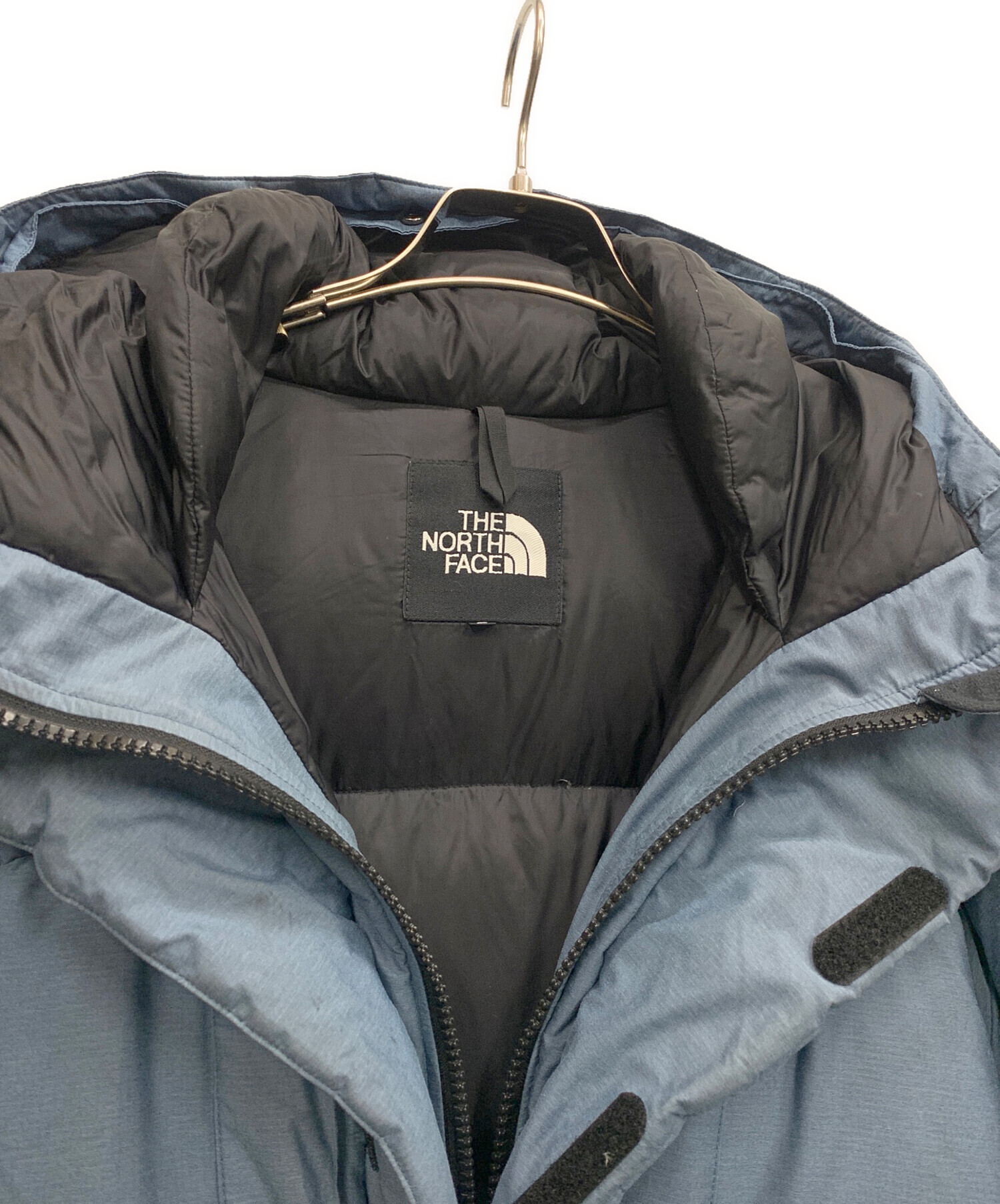 中古・古着通販】THE NORTH FACE (ザ ノース フェイス) ポーラーダウンジャケット ブルー サイズ:Ⅼ｜ブランド・古着通販  トレファク公式【TREFAC FASHION】スマホサイト