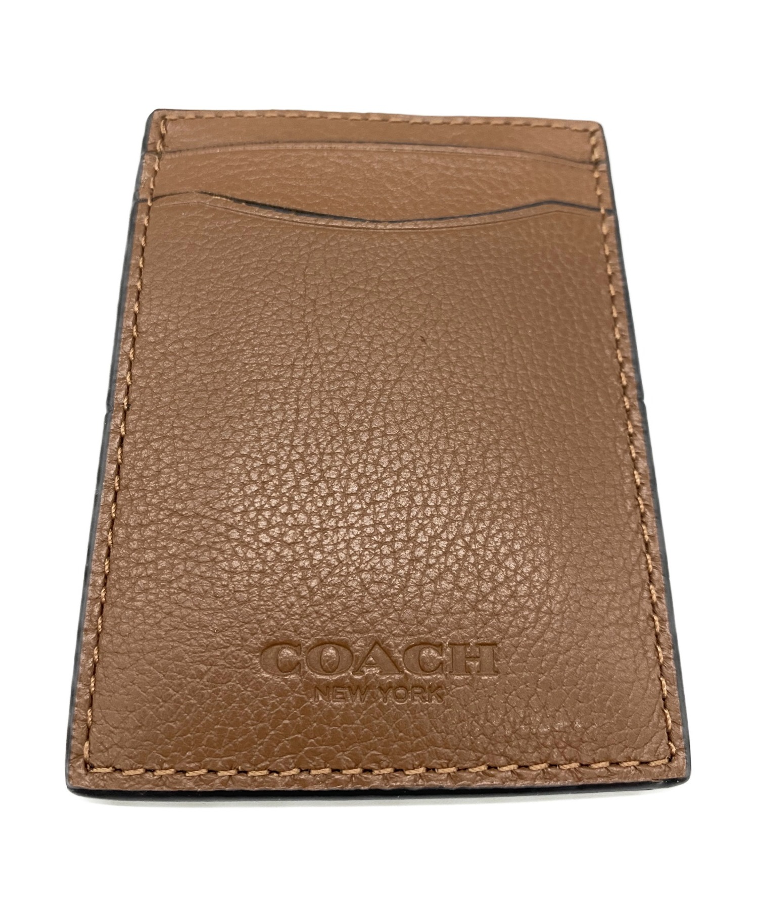 COACH (コーチ) カードケース&マネークリップ ブラウン F75479