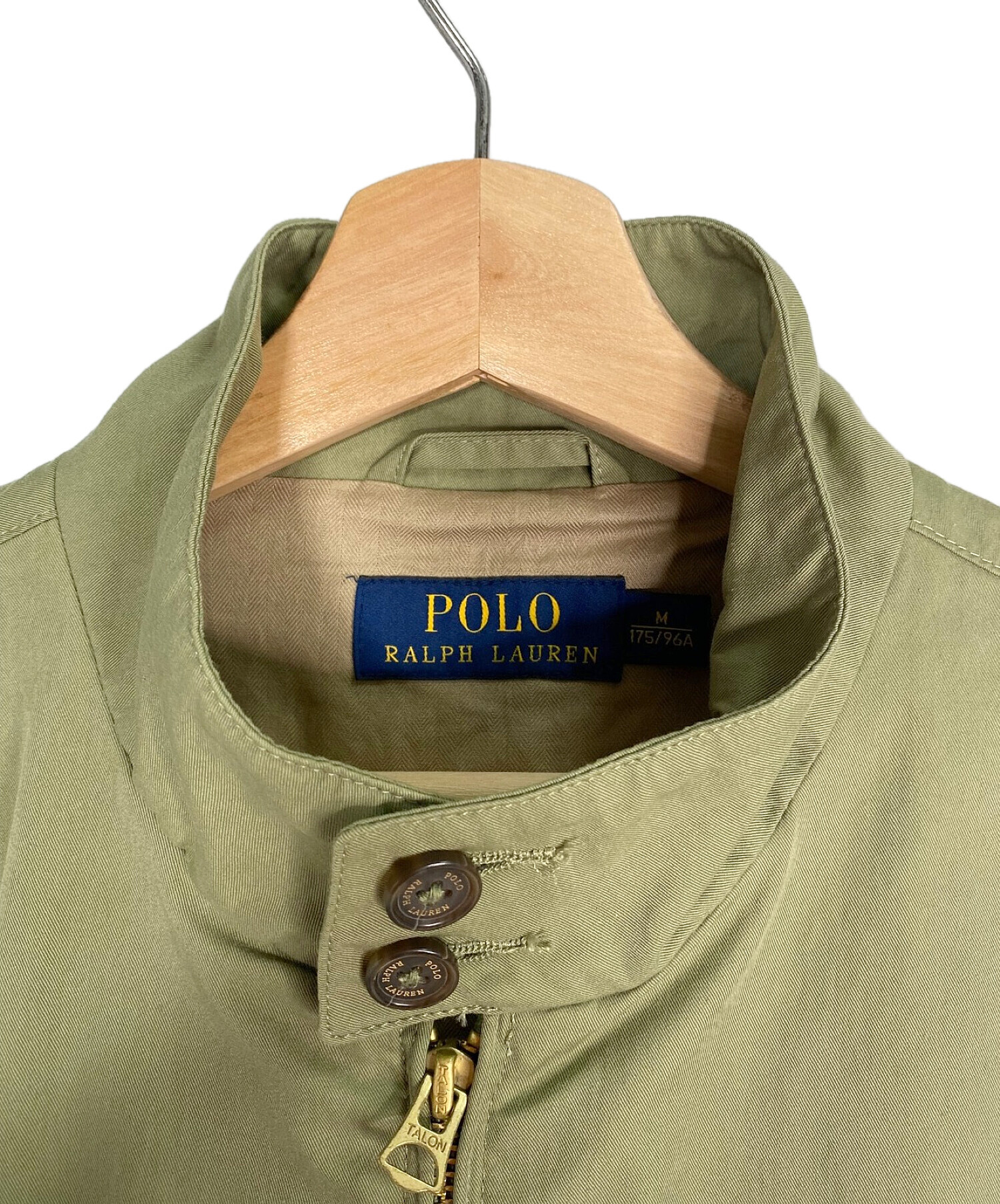 POLO RALPH LAUREN (ポロ・ラルフローレン) バラクーダジャケット グリーン サイズ:M