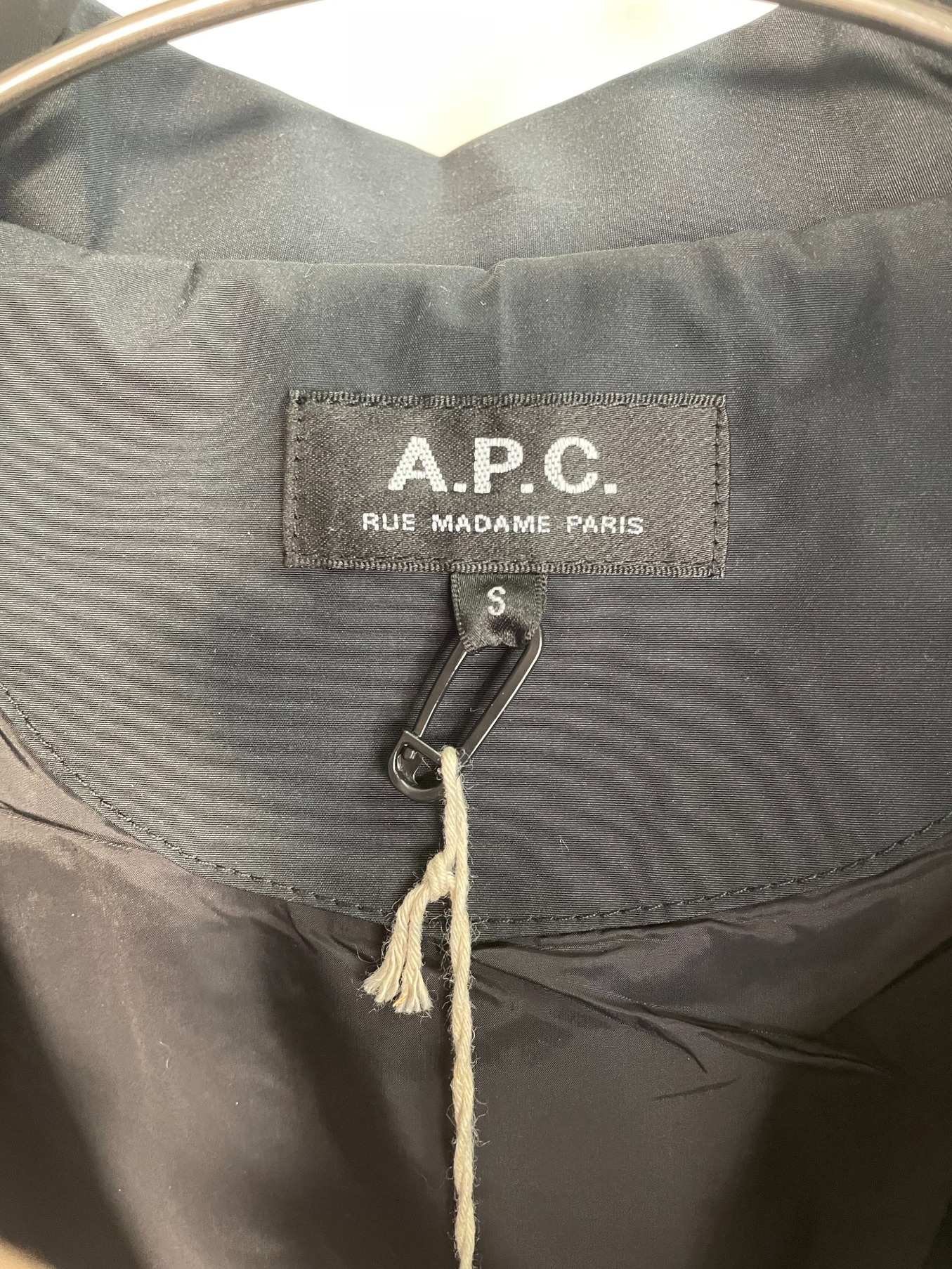 A.P.C. (アー・ペー・セー) コーチジャケット ブラック サイズ:S 未使用品