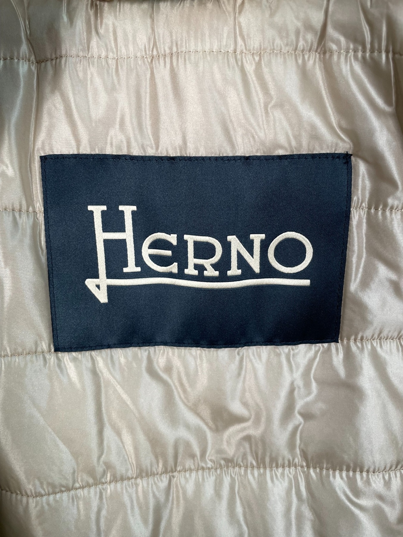 中古・古着通販】HERNO (ヘルノ) HERNO ダイアグナルウールカーコート