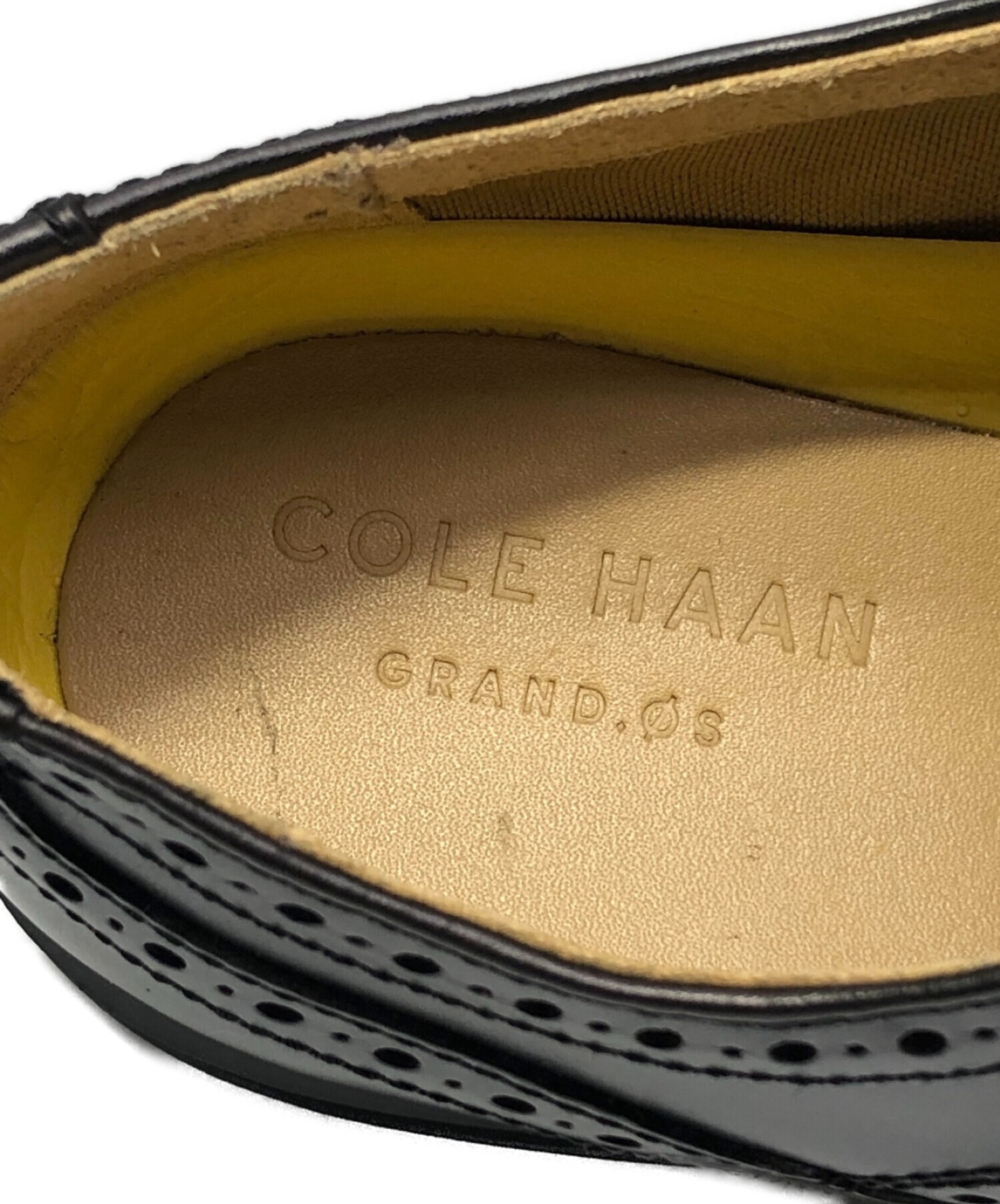 COLE HAAN (コールハーン) COLE HAAN(コールハーン)オリジナルグランド ウィングチップ　C20770 ブラック サイズ:7　1/2　 M