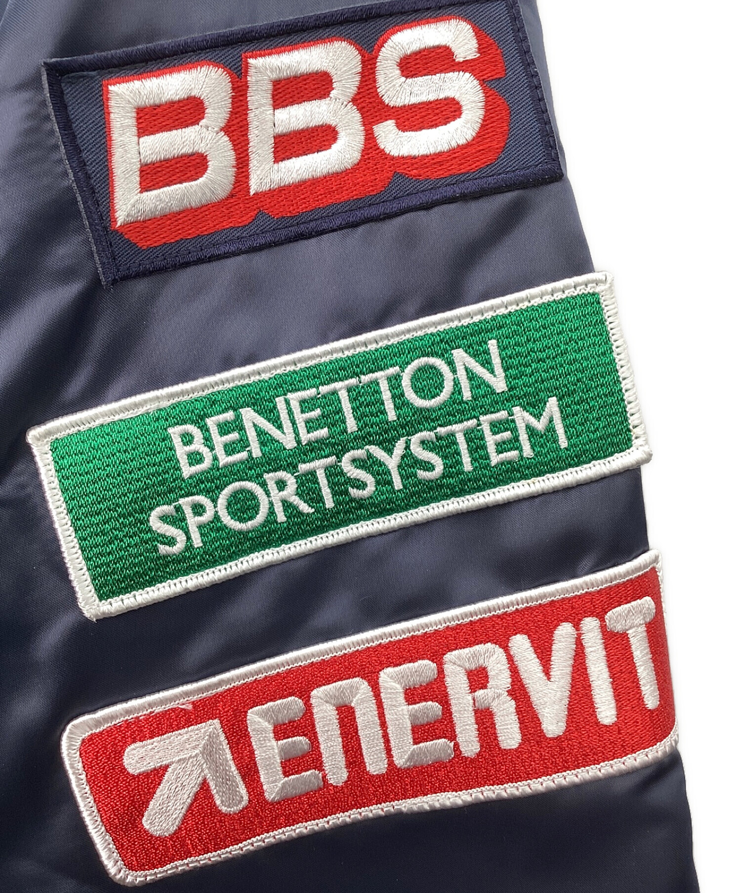 【希少】Benetton Formula1 ジャケット　サイズ48 ネイビー