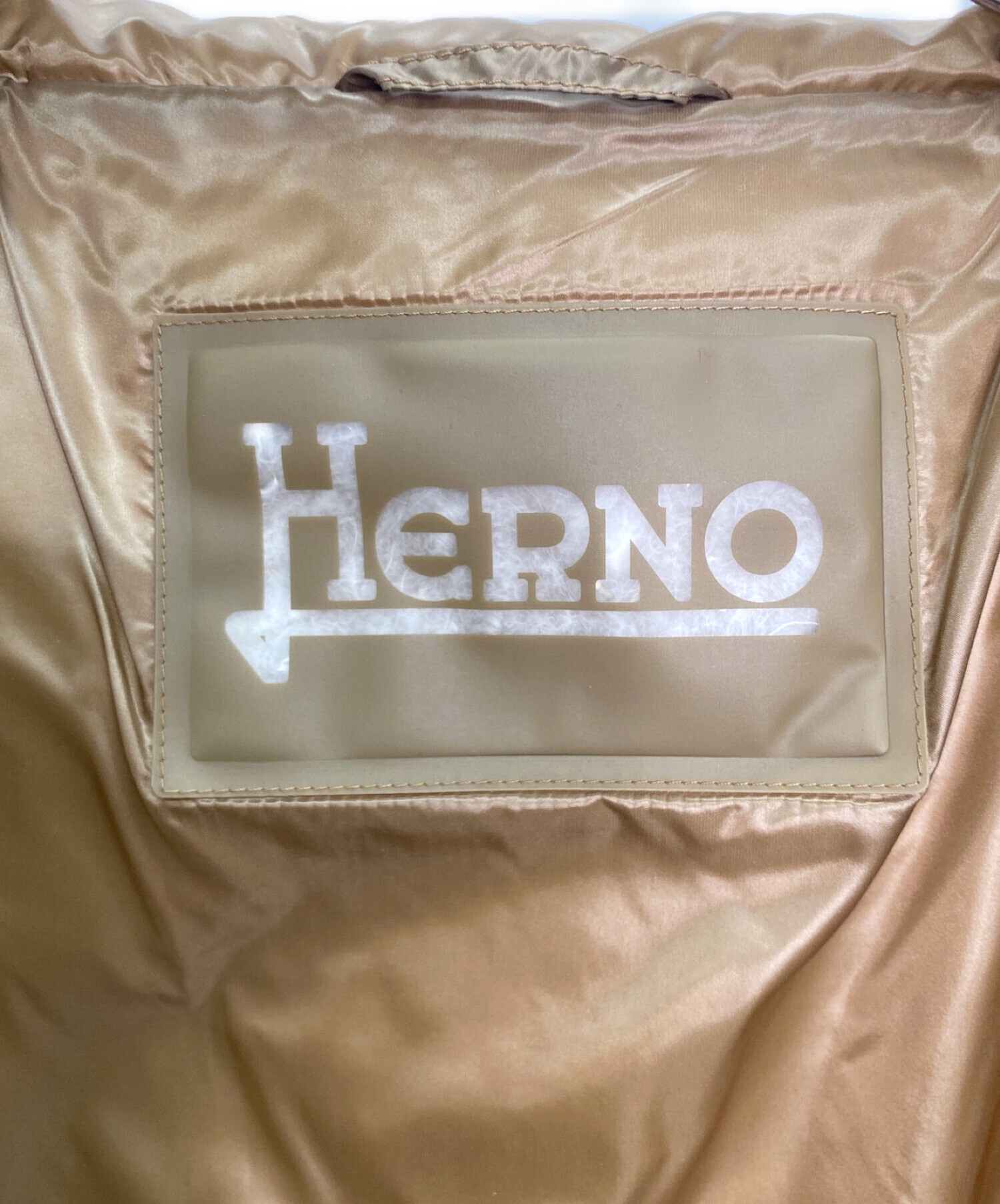 中古・古着通販】HERNO (ヘルノ) ダウンジャケット ブラウン サイズ:40 ...