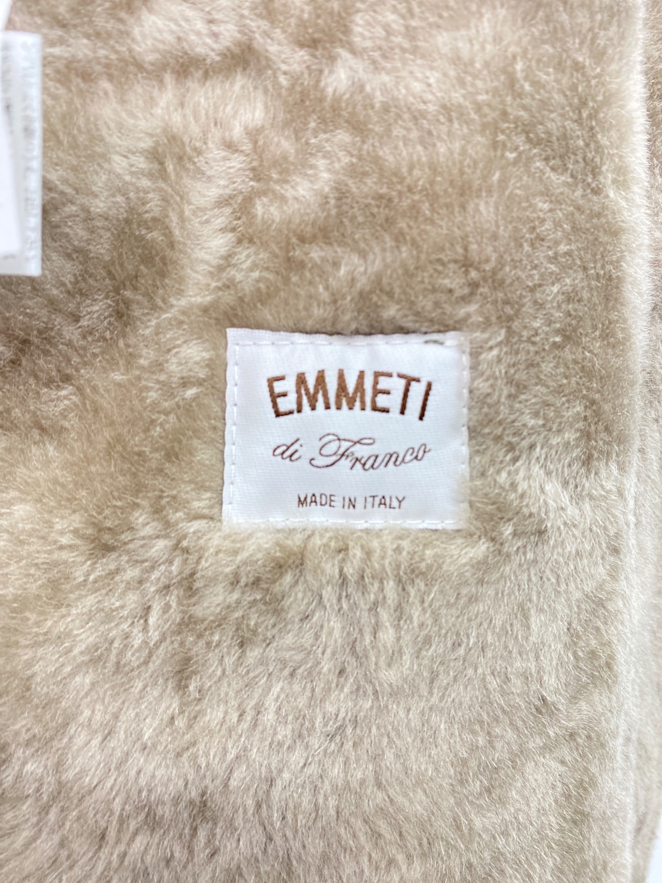 EMMETI (エンメティ) ムートンダッフルコート サイズ:40