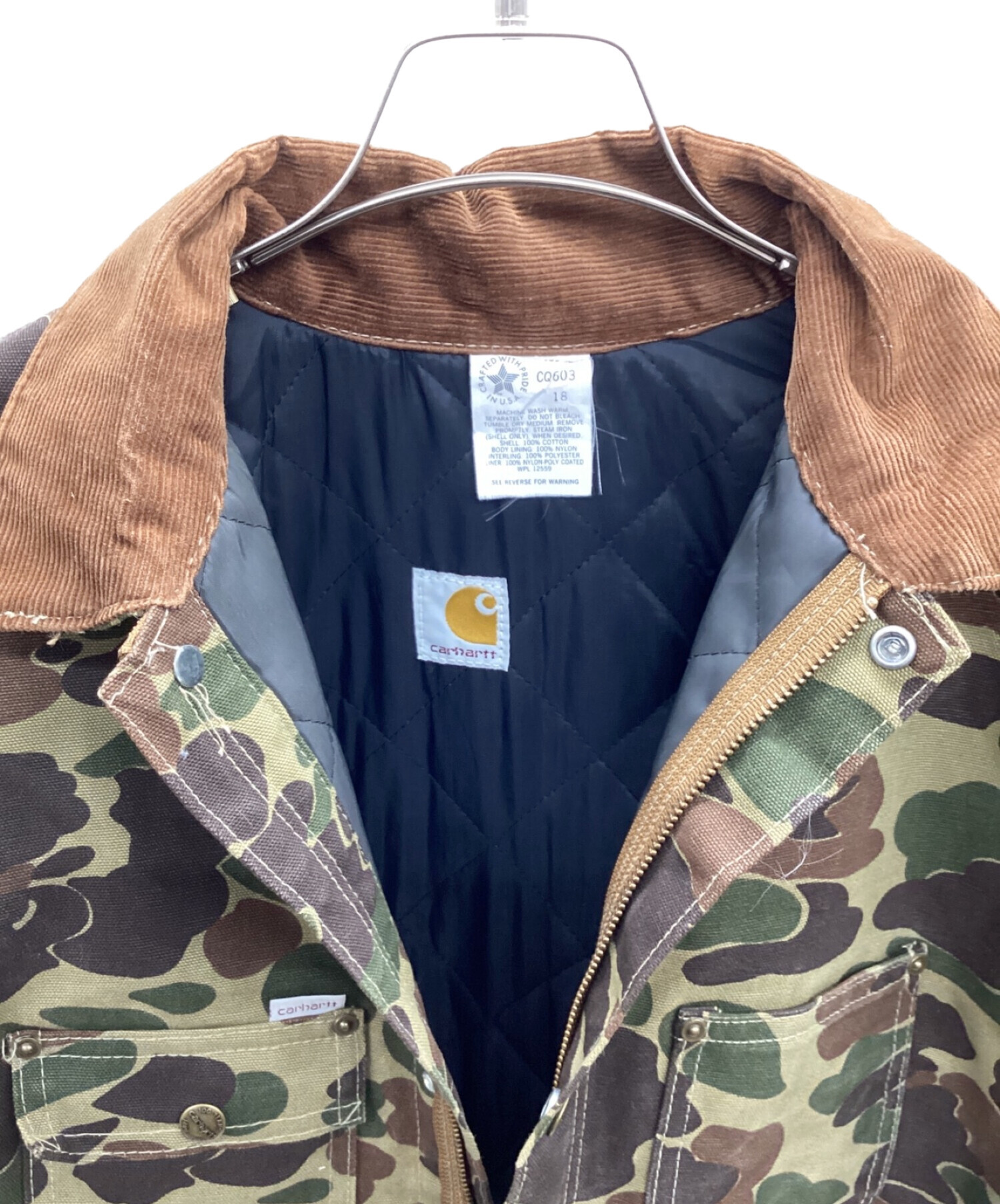 中古・古着通販】CarHartt (カーハート) ハンティングジャケット