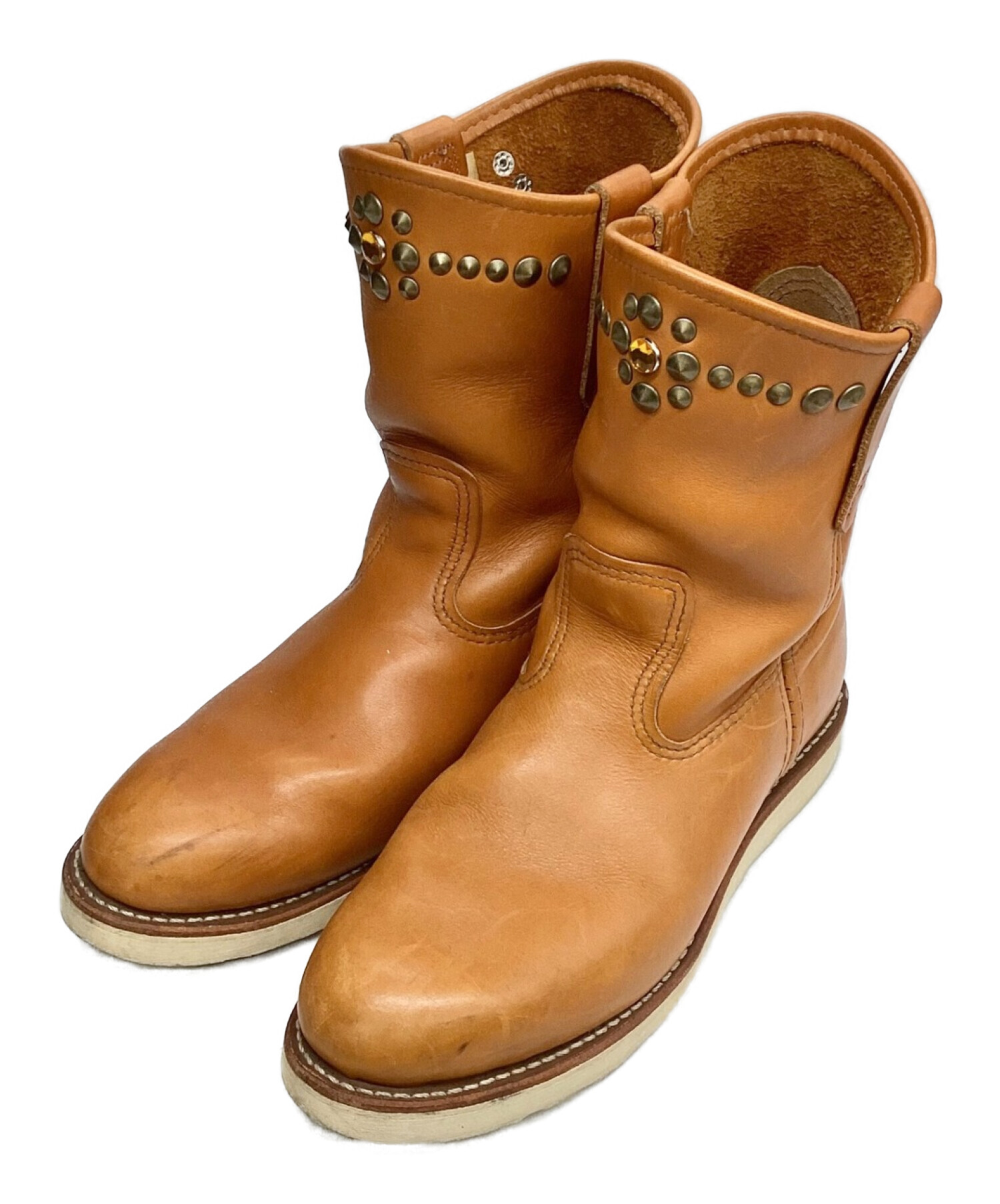 中古・古着通販】RED WING (レッドウィング) ペコスブーツ ブラウン サイズ:8 1/2｜ブランド・古着通販 トレファク公式【TREFAC  FASHION】スマホサイト