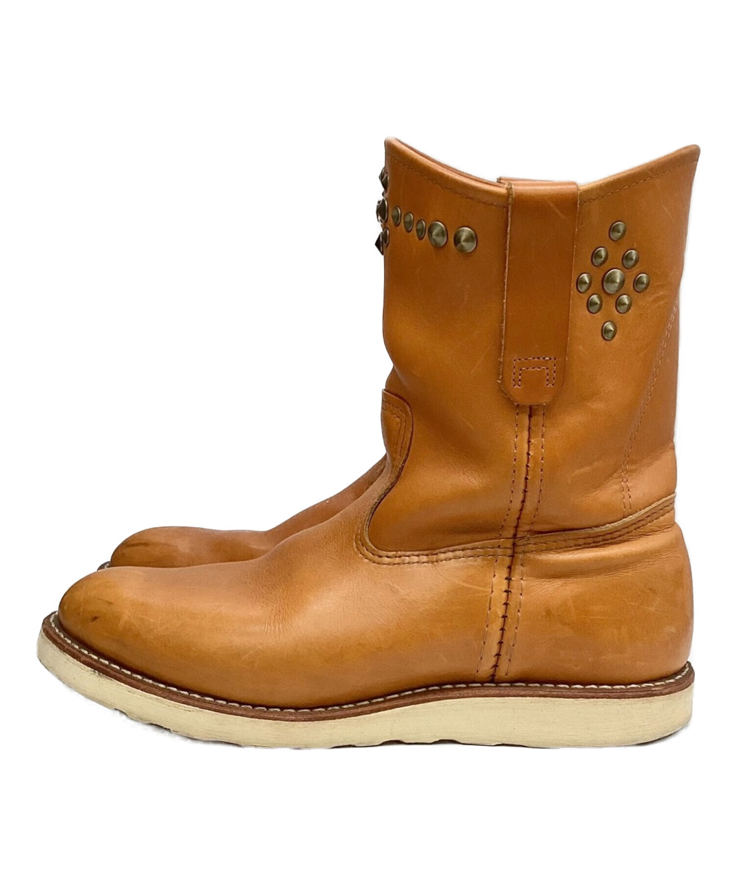 中古・古着通販】RED WING (レッドウィング) ペコスブーツ ブラウン サイズ:8 1/2｜ブランド・古着通販 トレファク公式【TREFAC  FASHION】スマホサイト