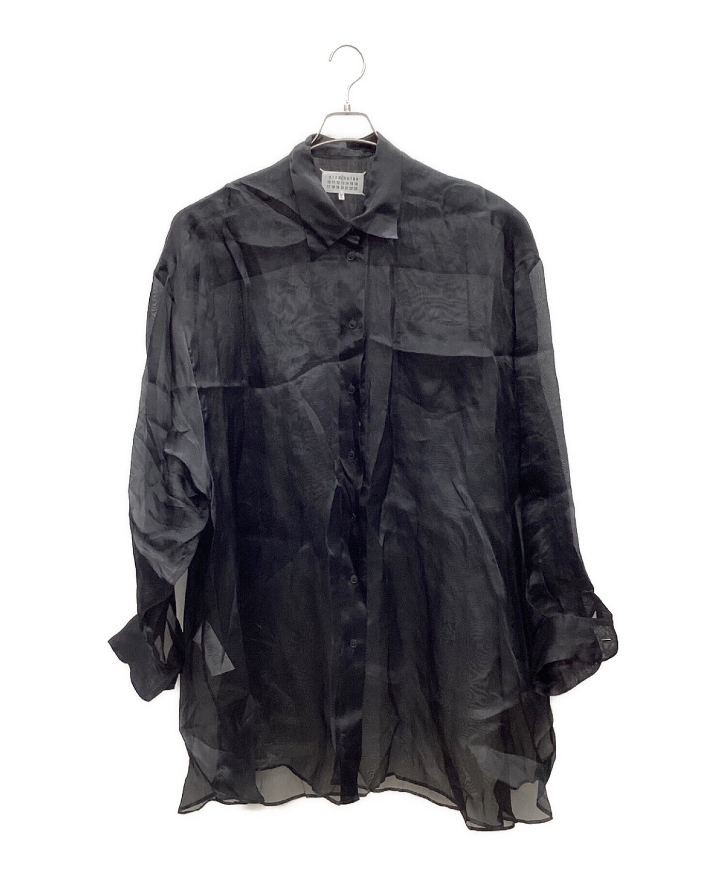 中古・古着通販】Maison Margiela (メゾンマルジェラ) シャツ ブラック サイズ:M｜ブランド・古着通販 トレファク公式【TREFAC  FASHION】スマホサイト