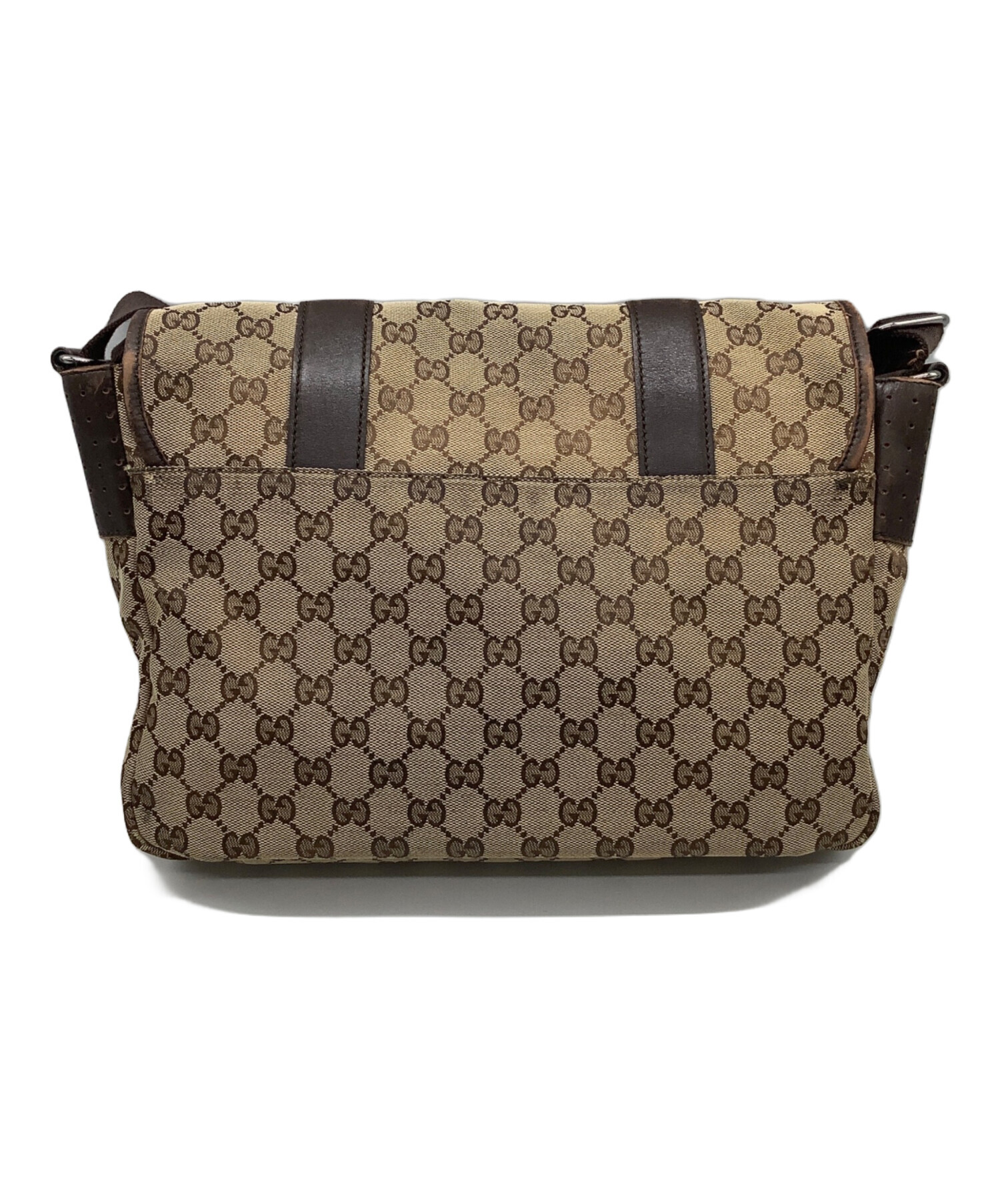 中古・古着通販】GUCCI (グッチ) メッセンジャーバッグ ブラウン｜ブランド・古着通販 トレファク公式【TREFAC FASHION】スマホサイト