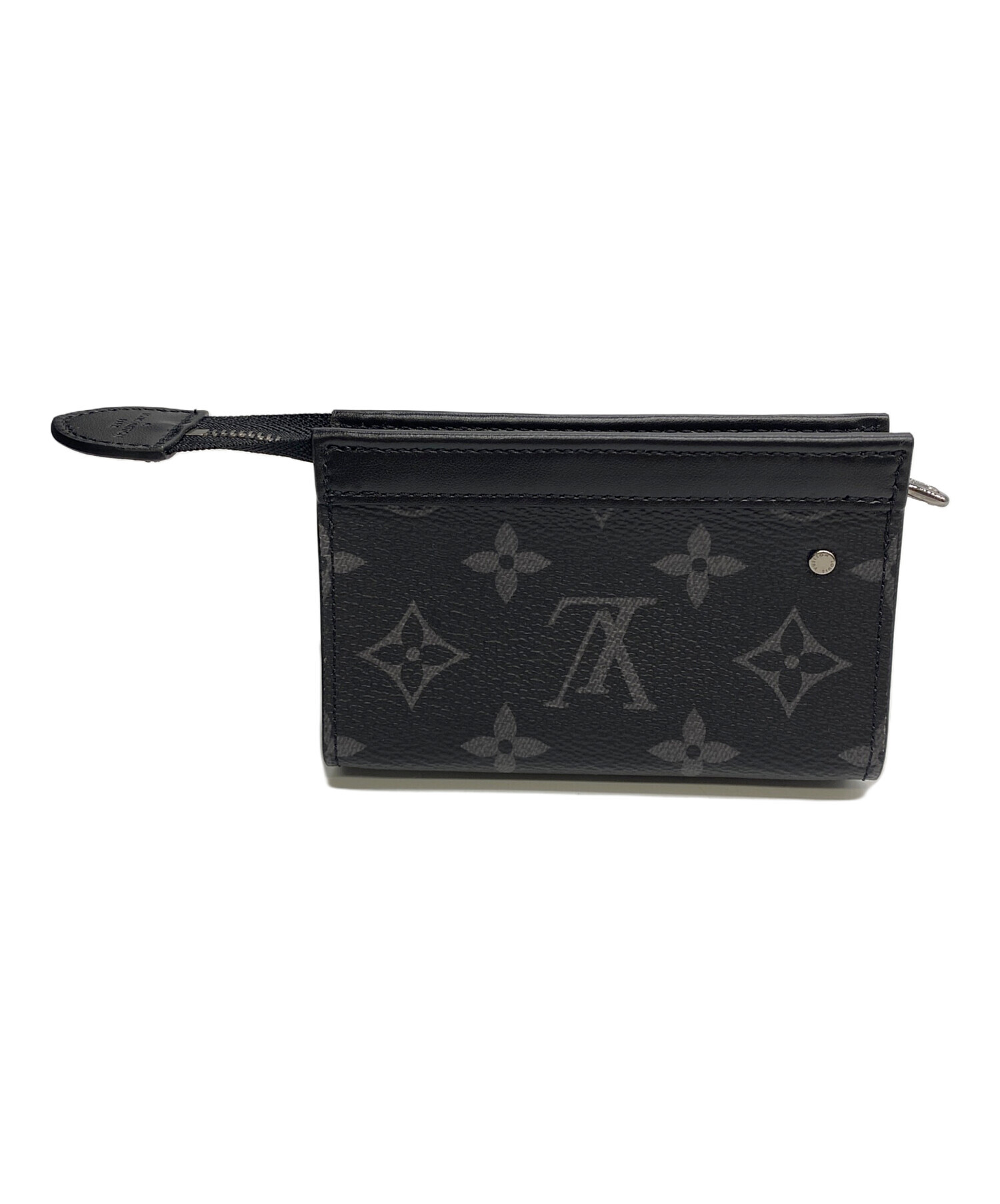 中古・古着通販】LOUIS VUITTON (ルイ ヴィトン) キーケース ポシェットクレ ヴォワヤージュ ブラック｜ブランド・古着通販  トレファク公式【TREFAC FASHION】スマホサイト