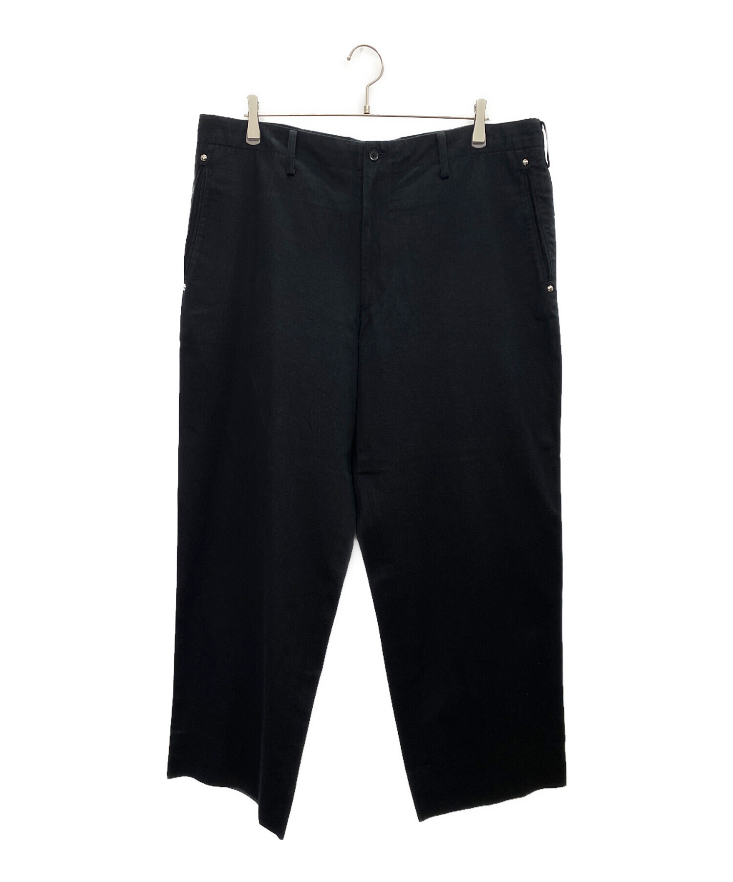 中古・古着通販】Yohji Yamamoto pour homme (ヨウジヤマモト プールオム) Yohji Yamamoto pour homme  ワイドパンツ ブラック サイズ:6｜ブランド・古着通販 トレファク公式【TREFAC FASHION】スマホサイト