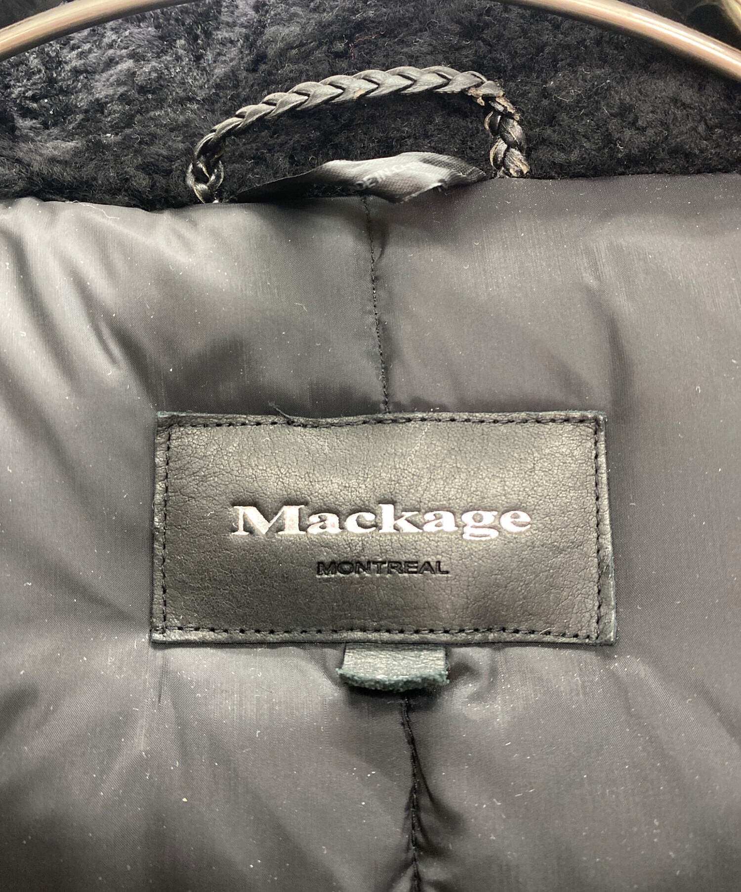 中古・古着通販】mackage (マッカージュ) mackage(マッカージュ) ダウンジャケット ネイビー サイズ:S/P｜ブランド・古着通販  トレファク公式【TREFAC FASHION】スマホサイト