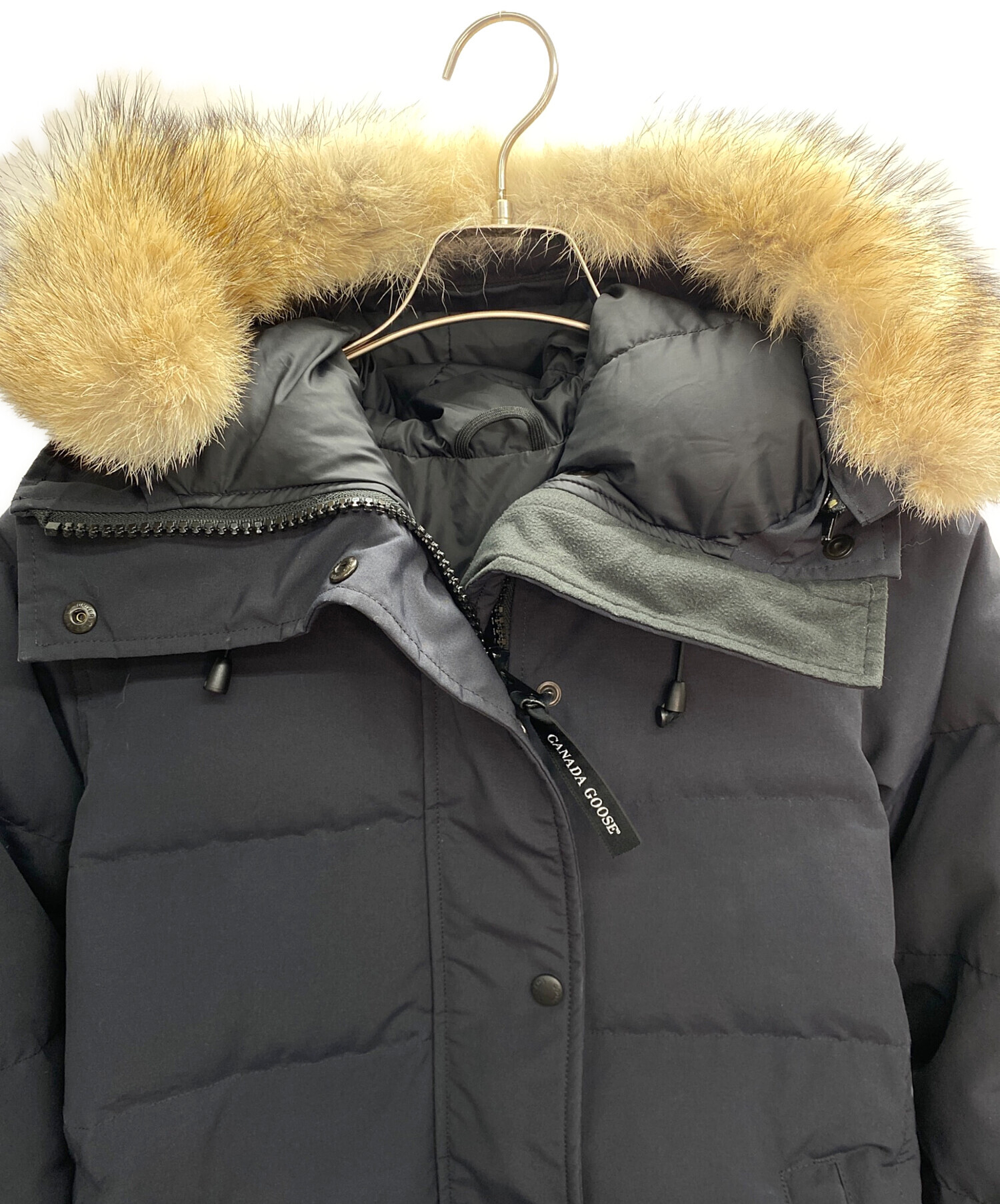 中古・古着通販】CANADA GOOSE (カナダグース) ダウンジャケット ネイビー サイズ:S｜ブランド・古着通販 トレファク公式【TREFAC  FASHION】スマホサイト