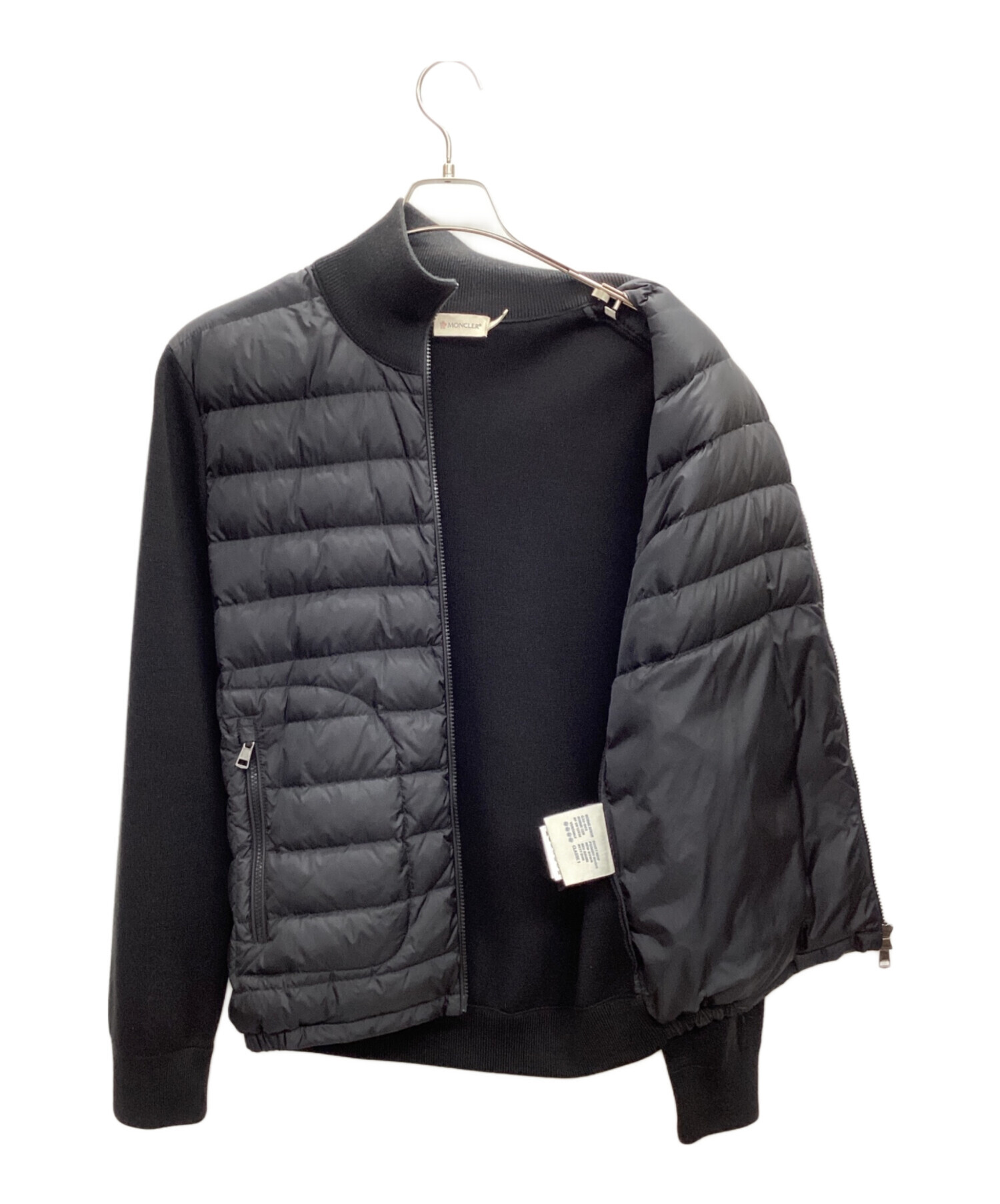 中古・古着通販】MONCLER (モンクレール) ダウンジャケット ブラック サイズ:XL｜ブランド・古着通販 トレファク公式【TREFAC  FASHION】スマホサイト