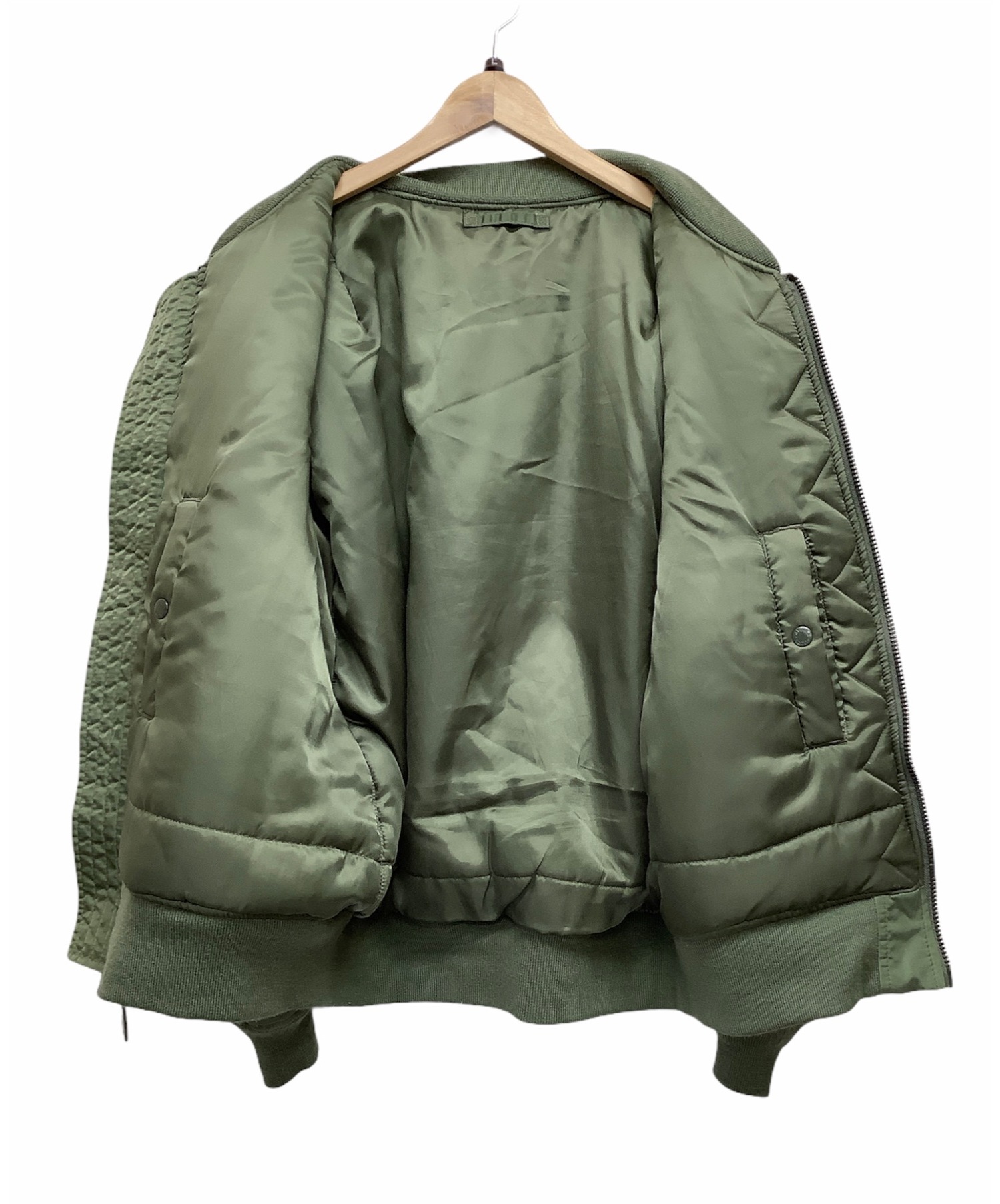 AVIREX MA-1 FLIGHT JACKET REVIVAL約５5ｃｍ着丈 - フライトジャケット