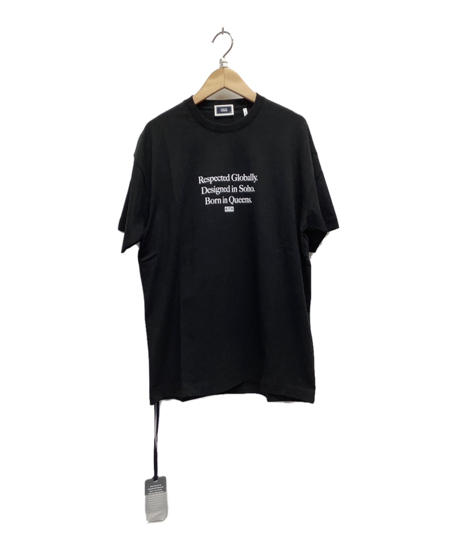 KITH (キス) プリントTシャツ ブラック サイズ:XS