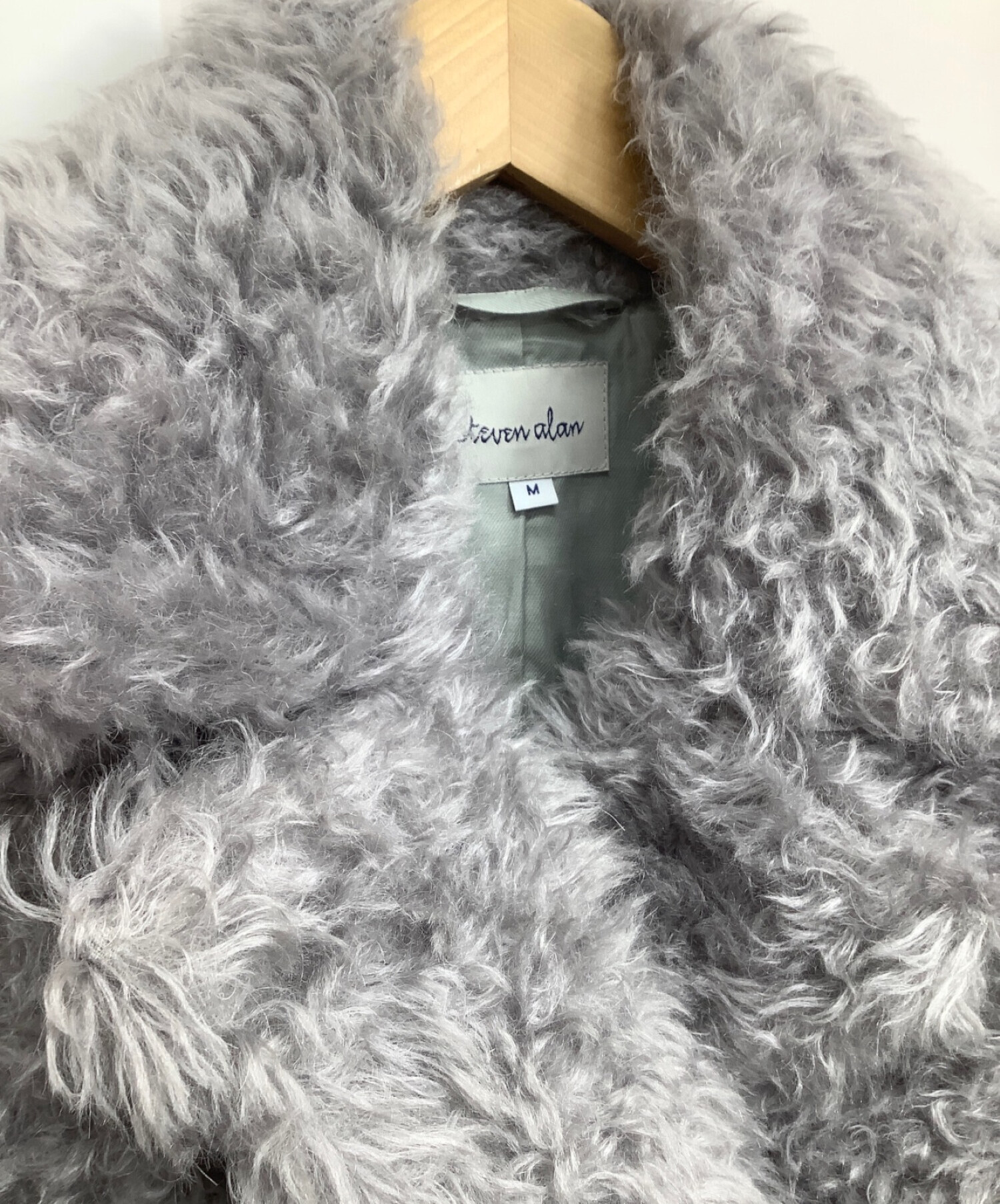 中古・古着通販】STEVEN ALAN (スティーブンアラン) STEIFF TEDDY COAT